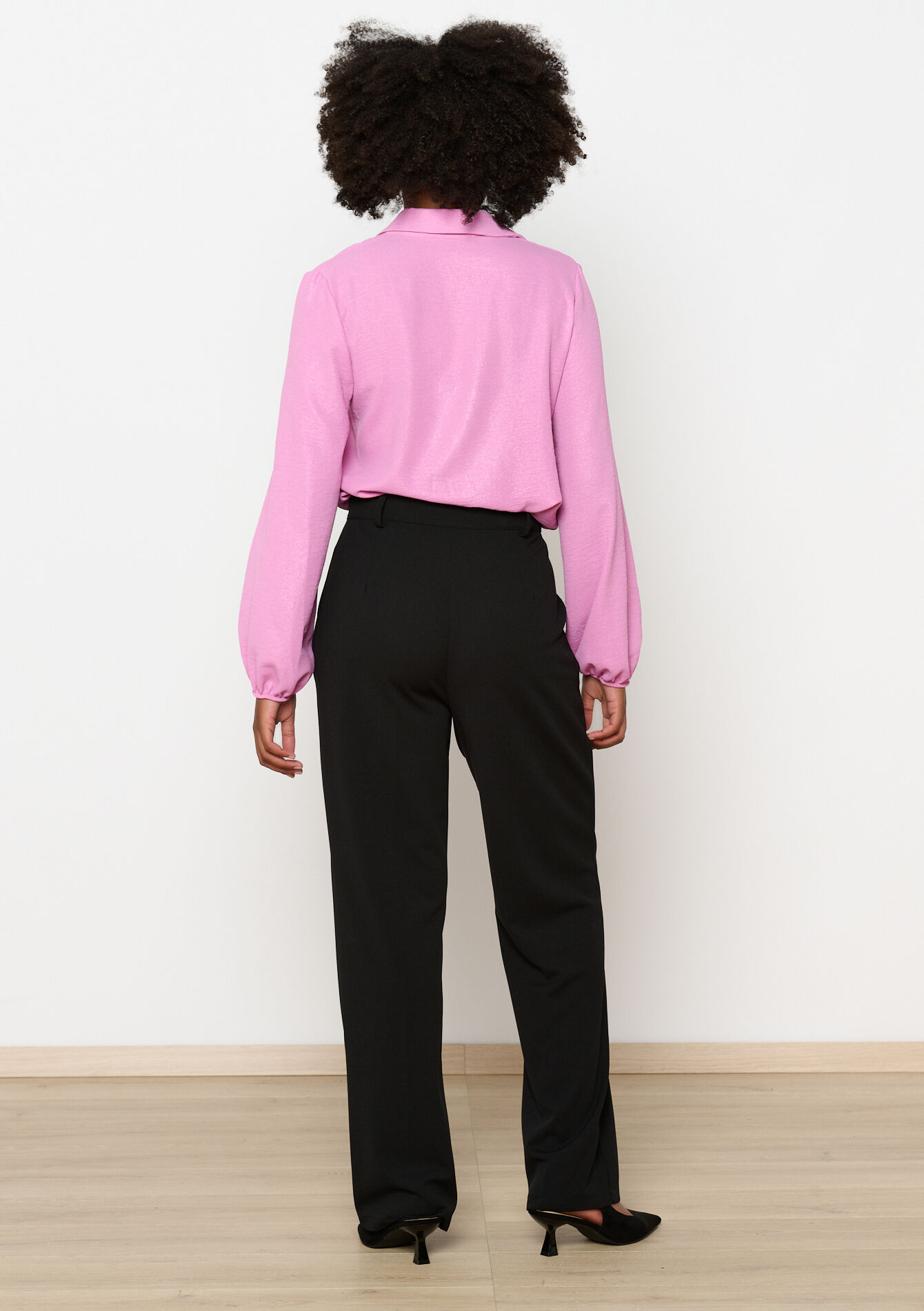 Rechte broek - BLACK - 06100643_1119