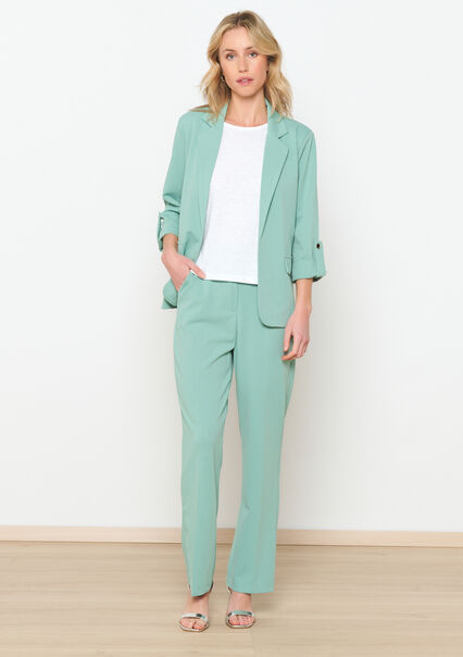 Tailored trousers - MINT GREEN - 06100594_1723