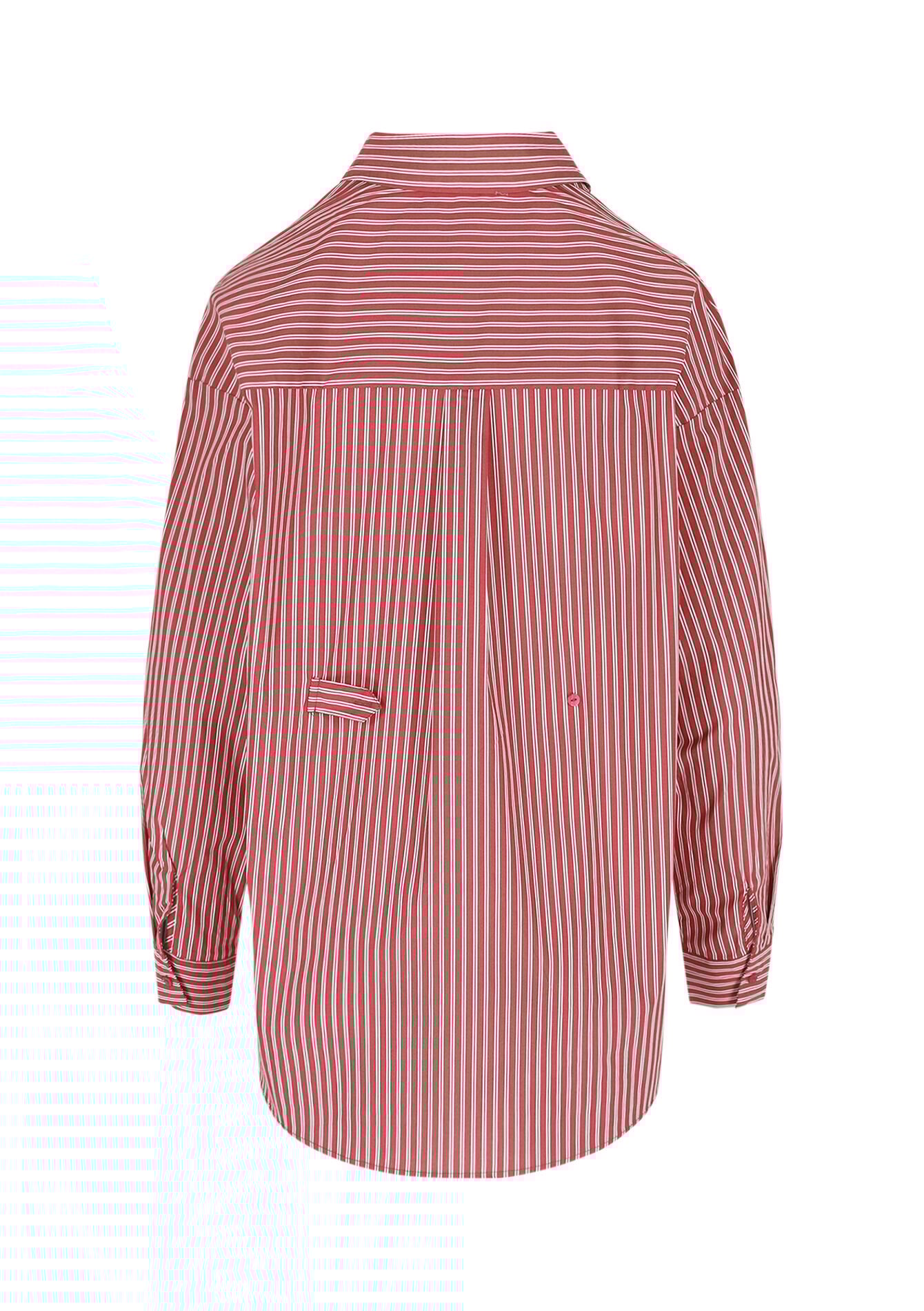 Gestreept katoenen hemd - RED PAPRIKA - 05703031_1293
