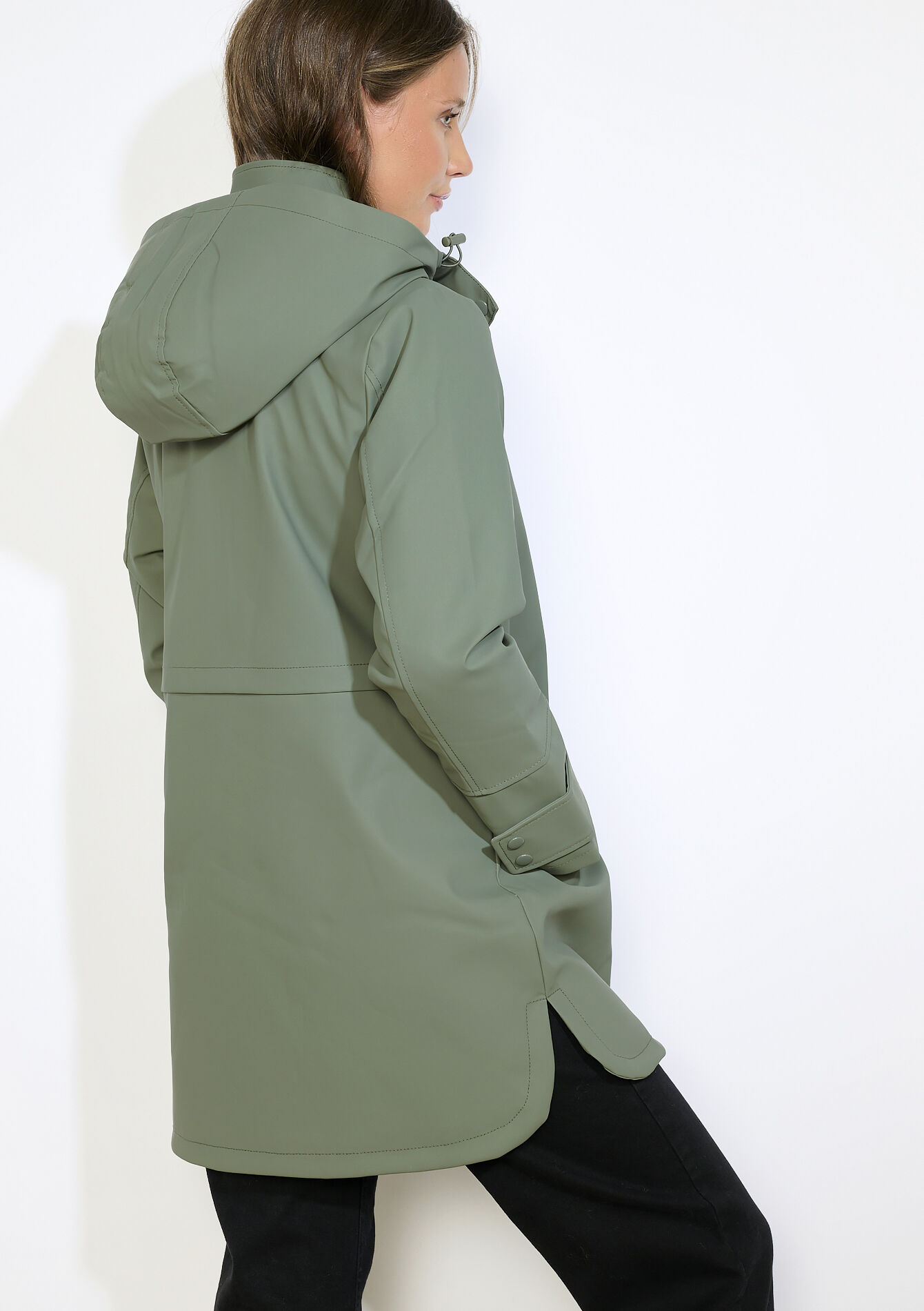 Parka imperméable matelassée, Parka imperméable matelassée - KHAKI FADED - 23000741_4326