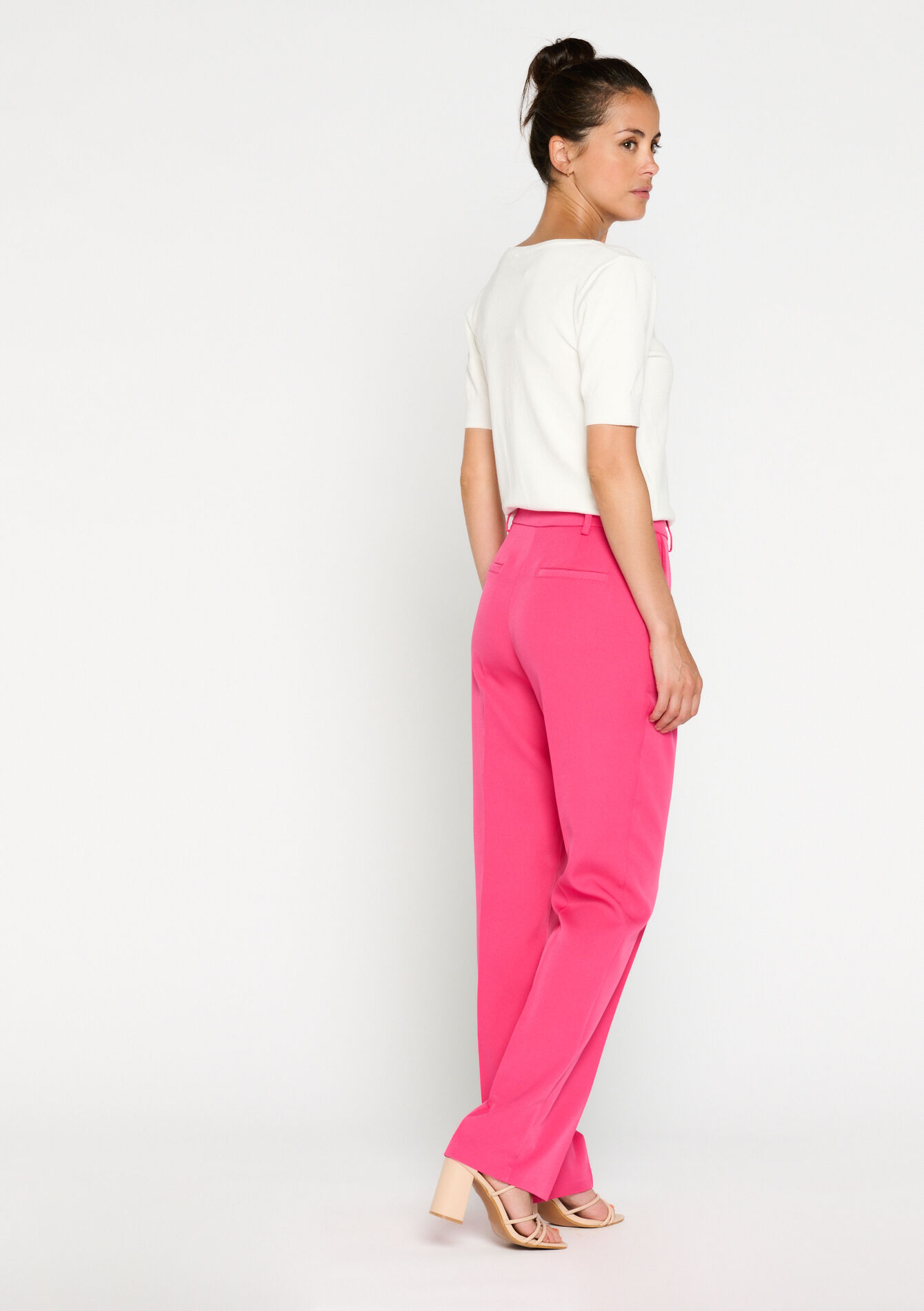 Suiting trousers, Suiting trousers - PINK BERRY - 06100505_1377