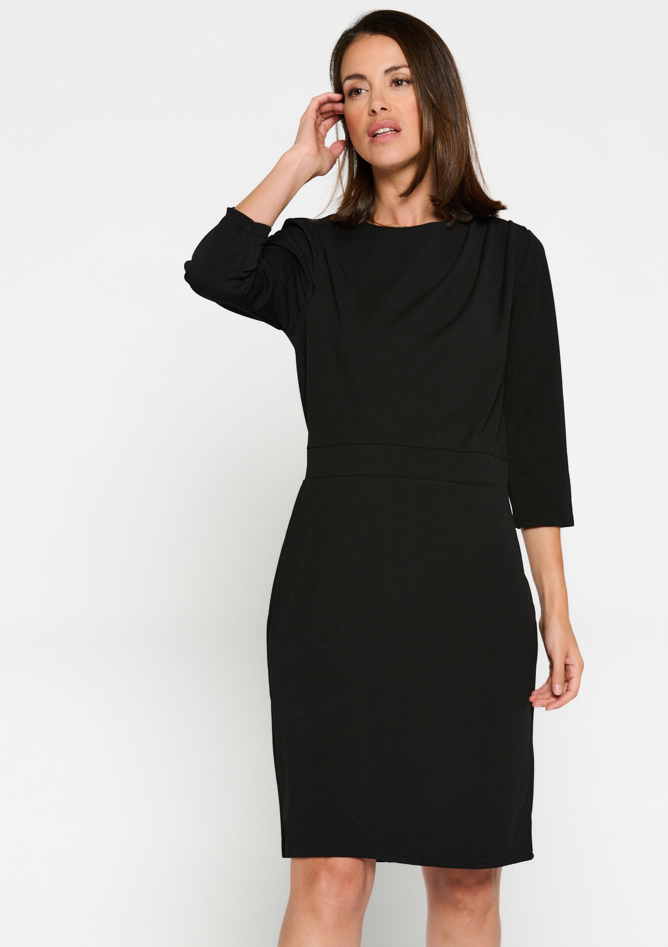 Straight dress, Straight dress - BLACK - 08103387