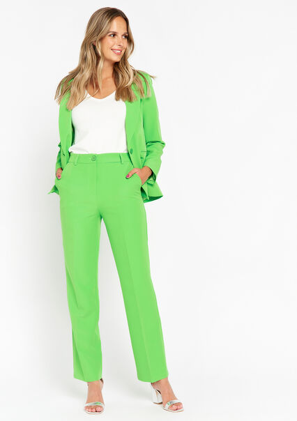 Suiting trousers - GREEN FRESH - 06100505_4617
