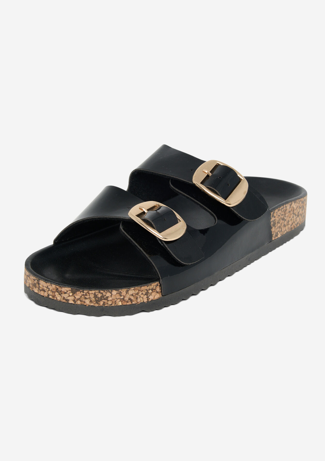 Buckled sandals, Buckled sandals - BLACK - 1128369