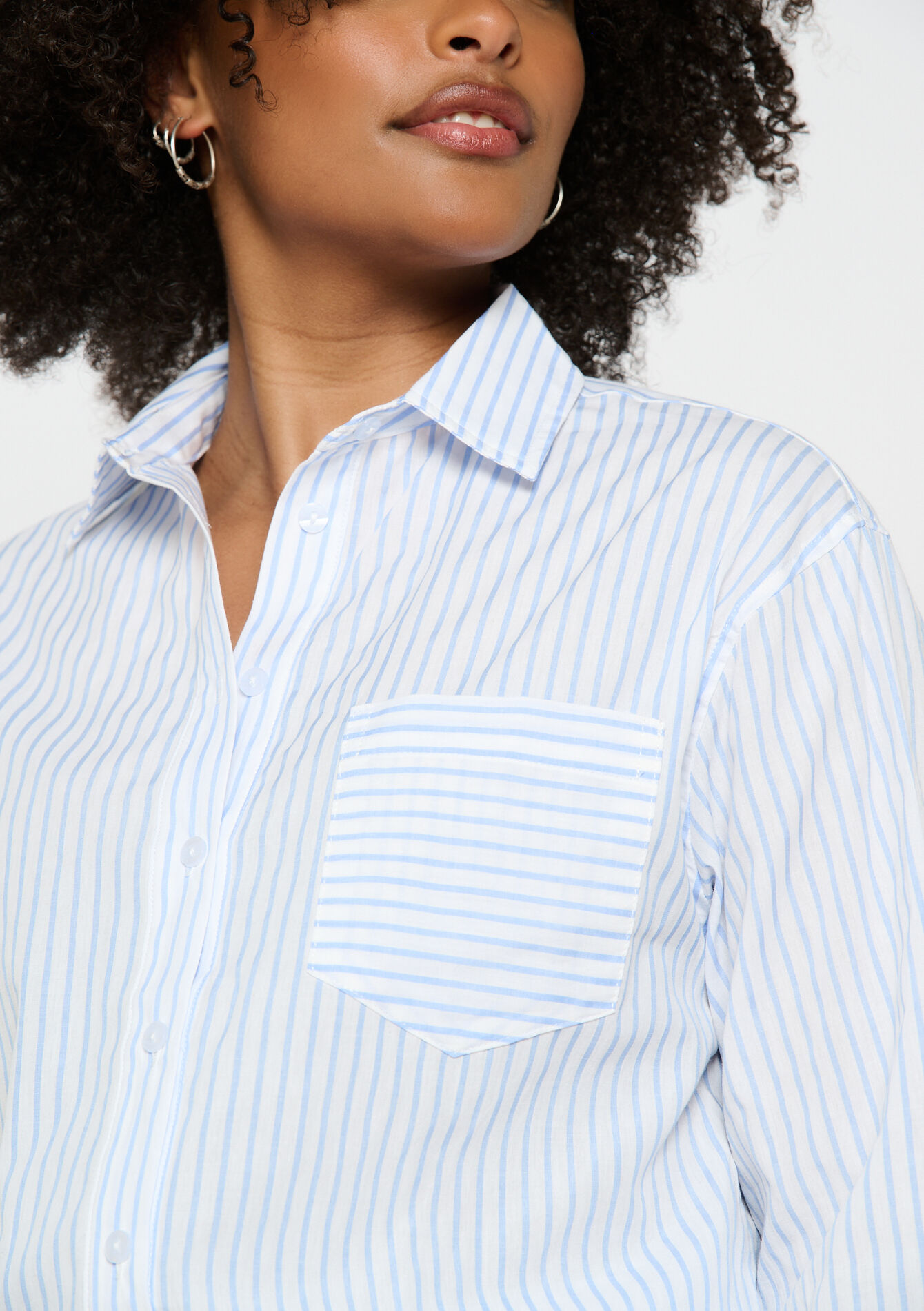 Gestreept hemd, Gestreept hemd - OFFWHITE - 05702720_1001