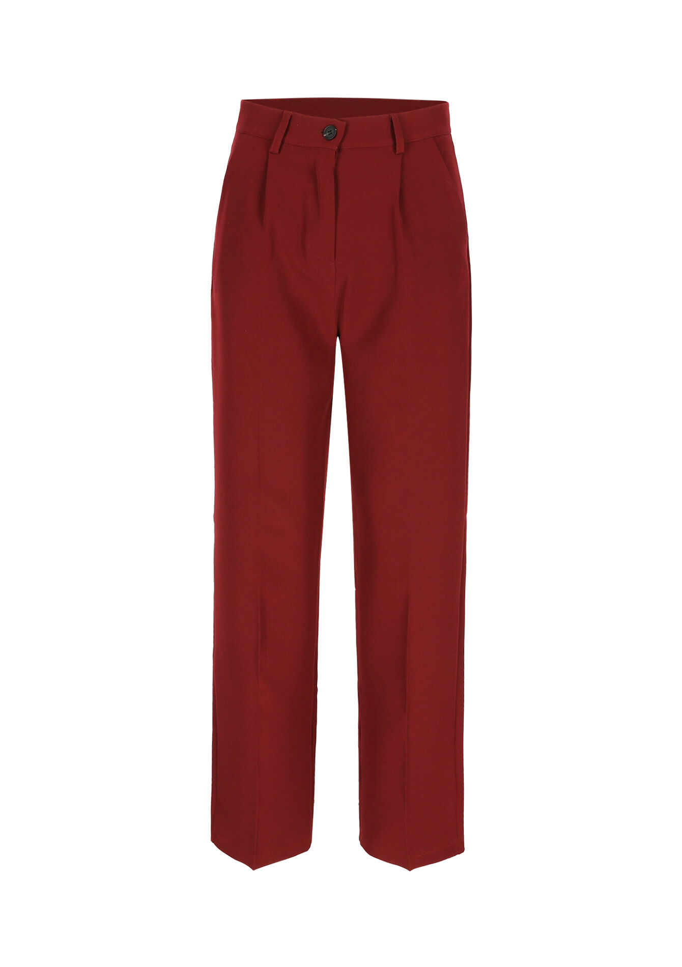 Pantalon droit élégant, Pantalon droit élégant - AUBERGINE - 06100737_1537