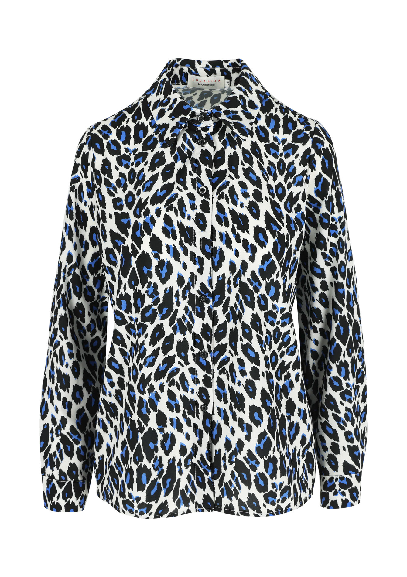 Blouse à imprimé léopard - OFFWHITE - 05702417_1001