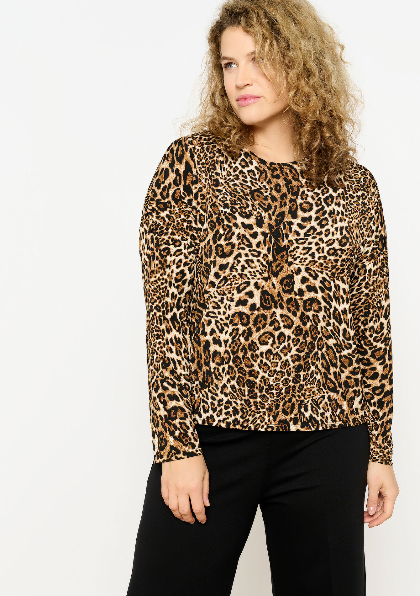 T-shirt à manches longues, T-shirt à manches longues - CAMEL BEIGE - 02400321