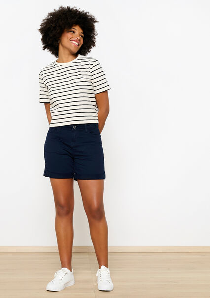Short met normale taille - NAVY BASIC - 06100569_2723