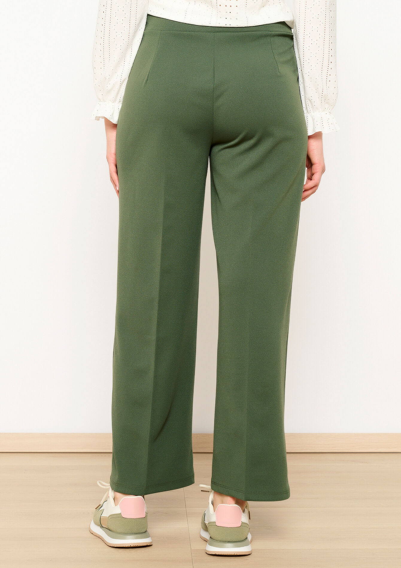 Losse broek, Losse broek - KHAKI MED - 06600823_4327