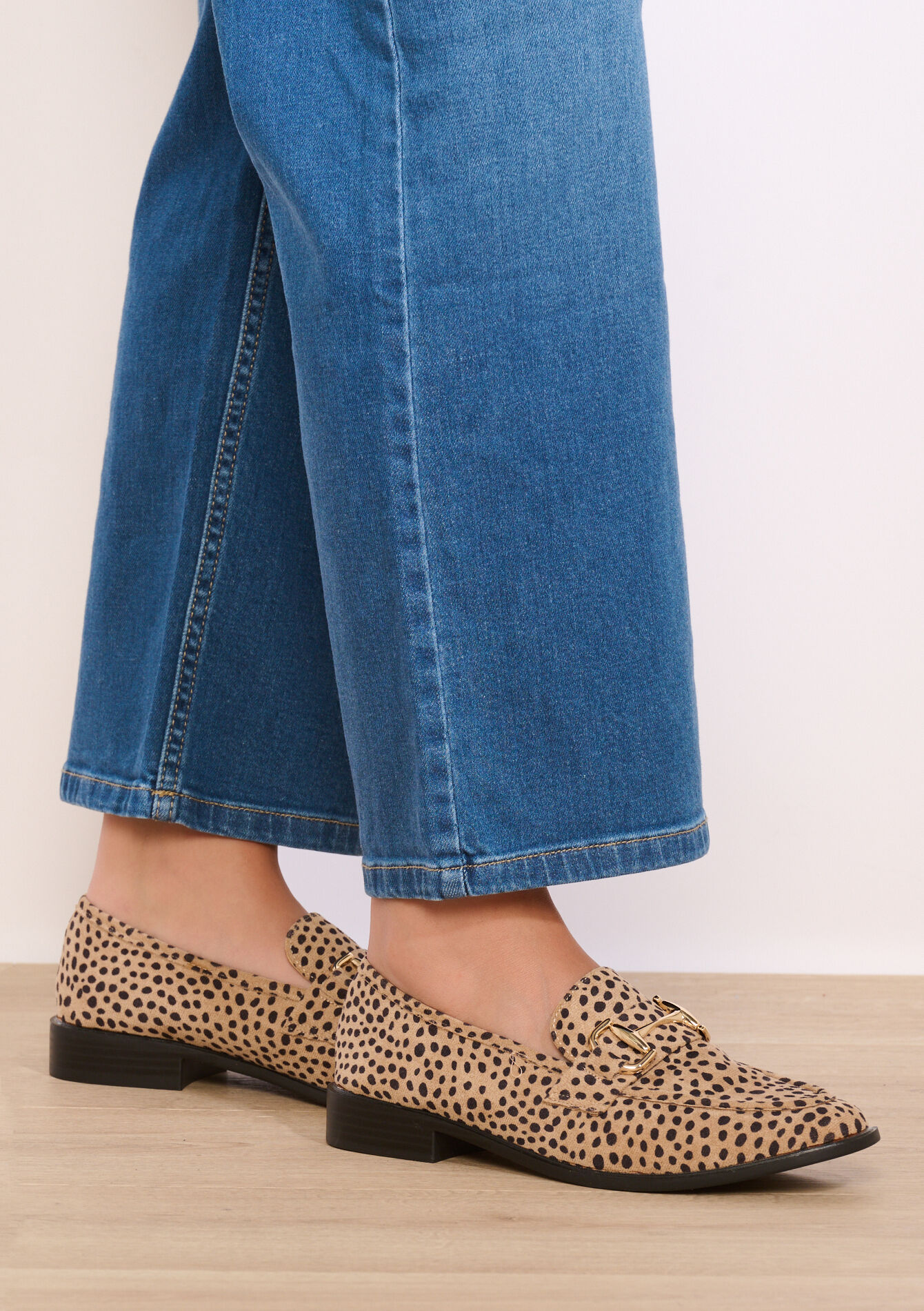 Glossy buckle loafers, Glossy buckle loafers - BEIGE SAND - 13200064_1940