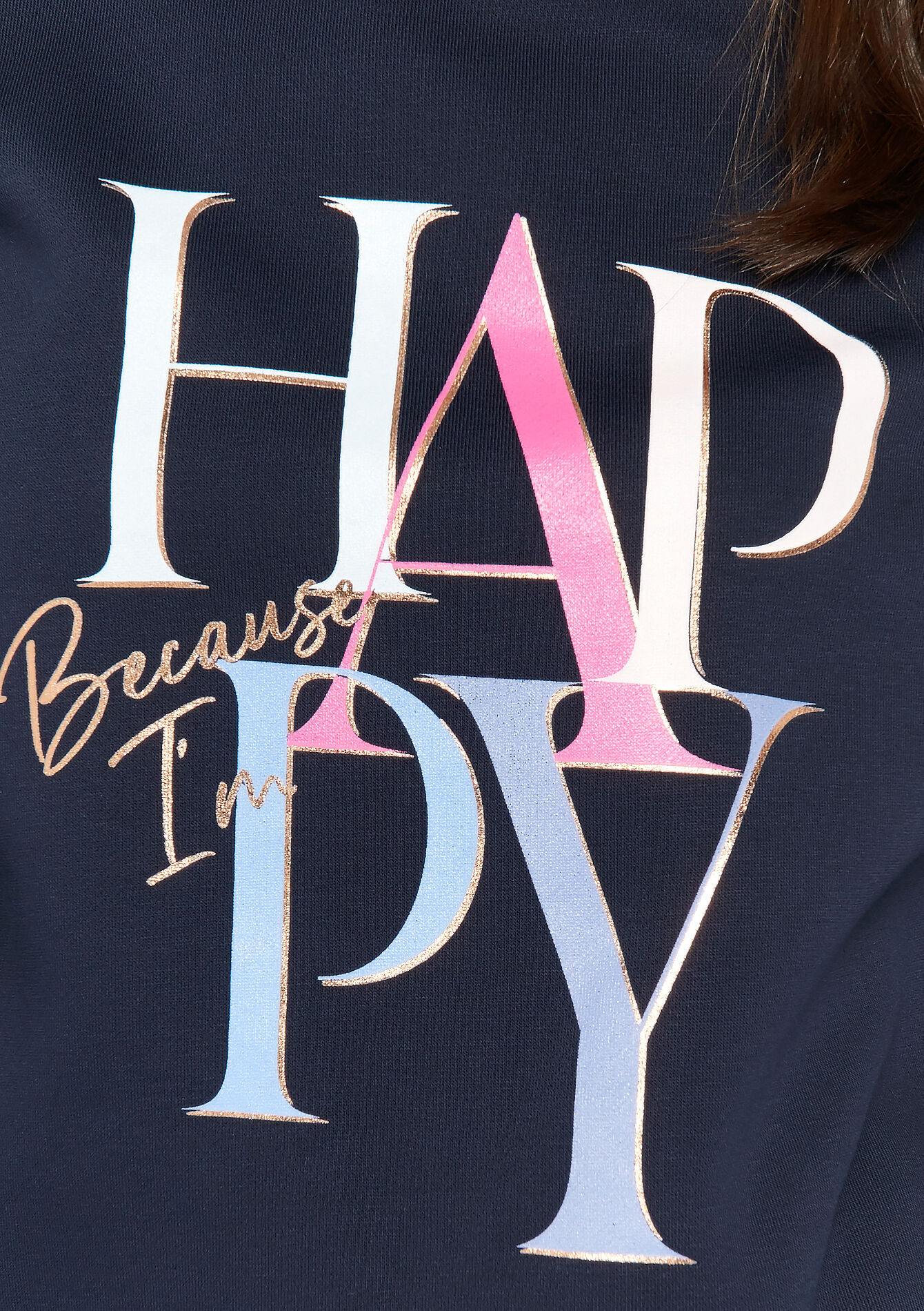 Printed pullover, Printed pullover - NAVY BASIC - 03001684_2723