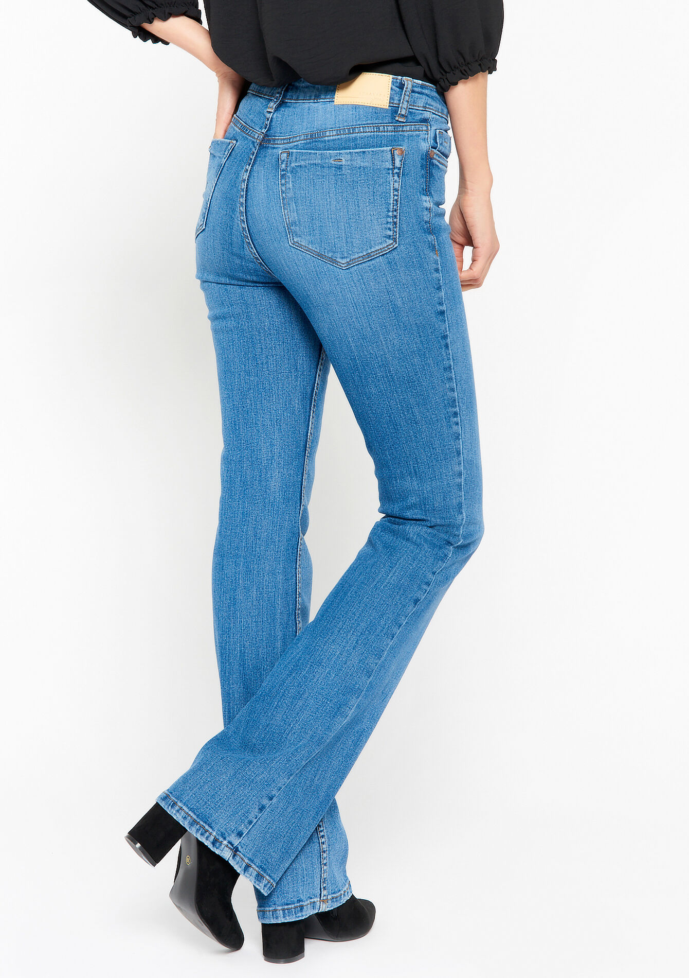 Bootcut jeans - MEDIUM BLUE - 22000406_0500
