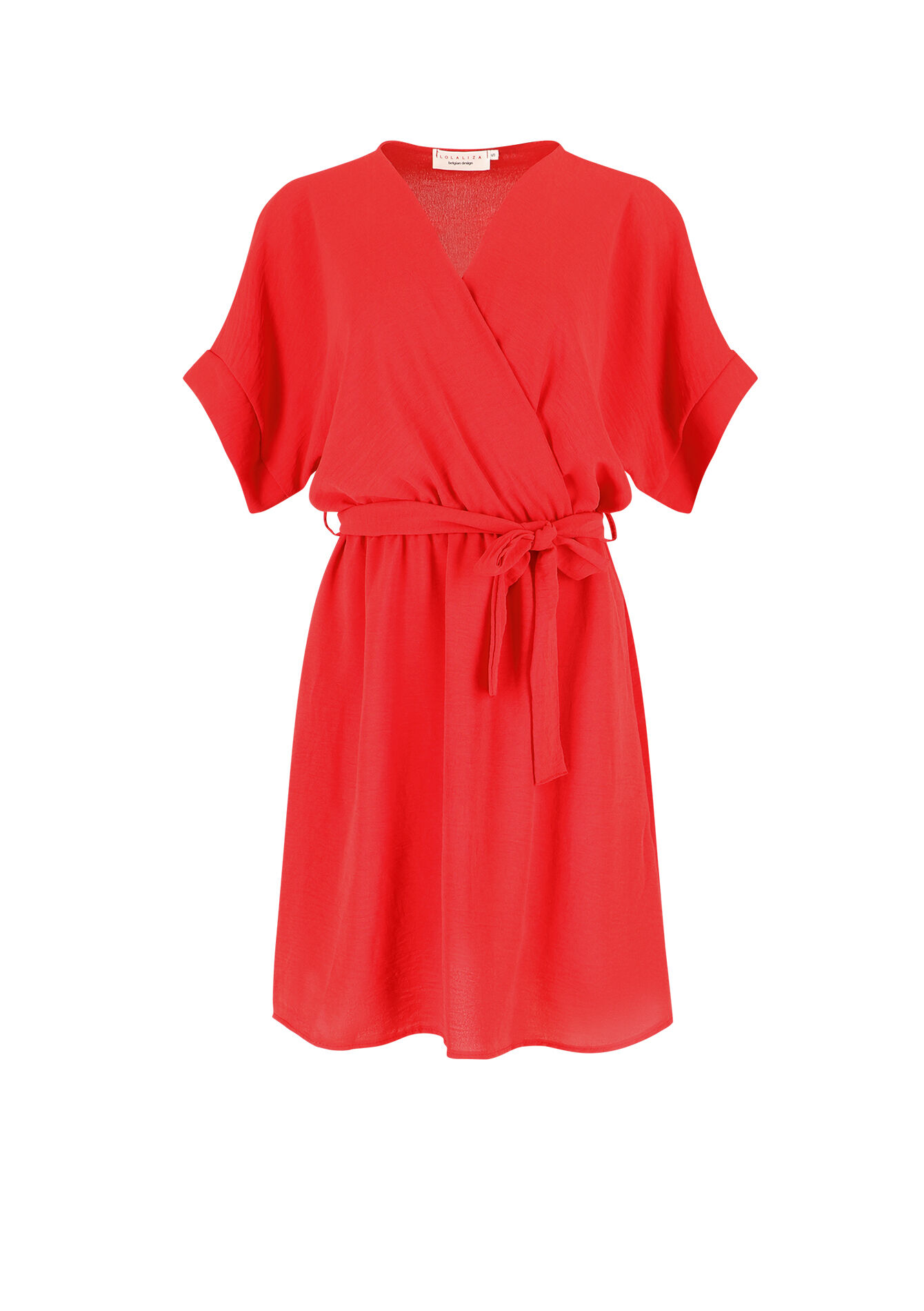 Jurk met vleermuismouwen, Jurk met vleermuismouwen - RED LOLLIPOP - 08103389_5301