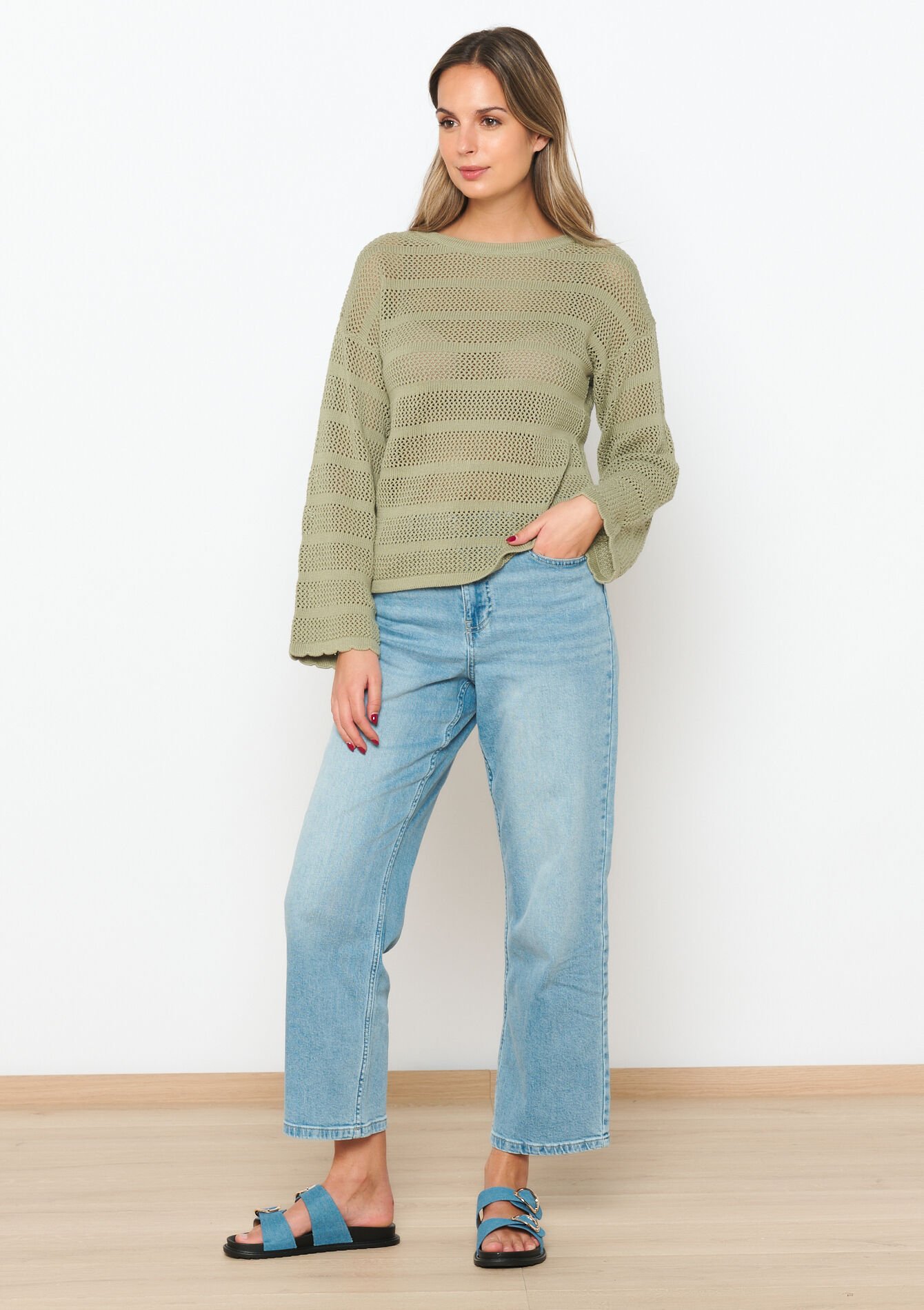 Pullover à manches courtes, Pullover à manches courtes - KHAKI FADED - 04006297_4326