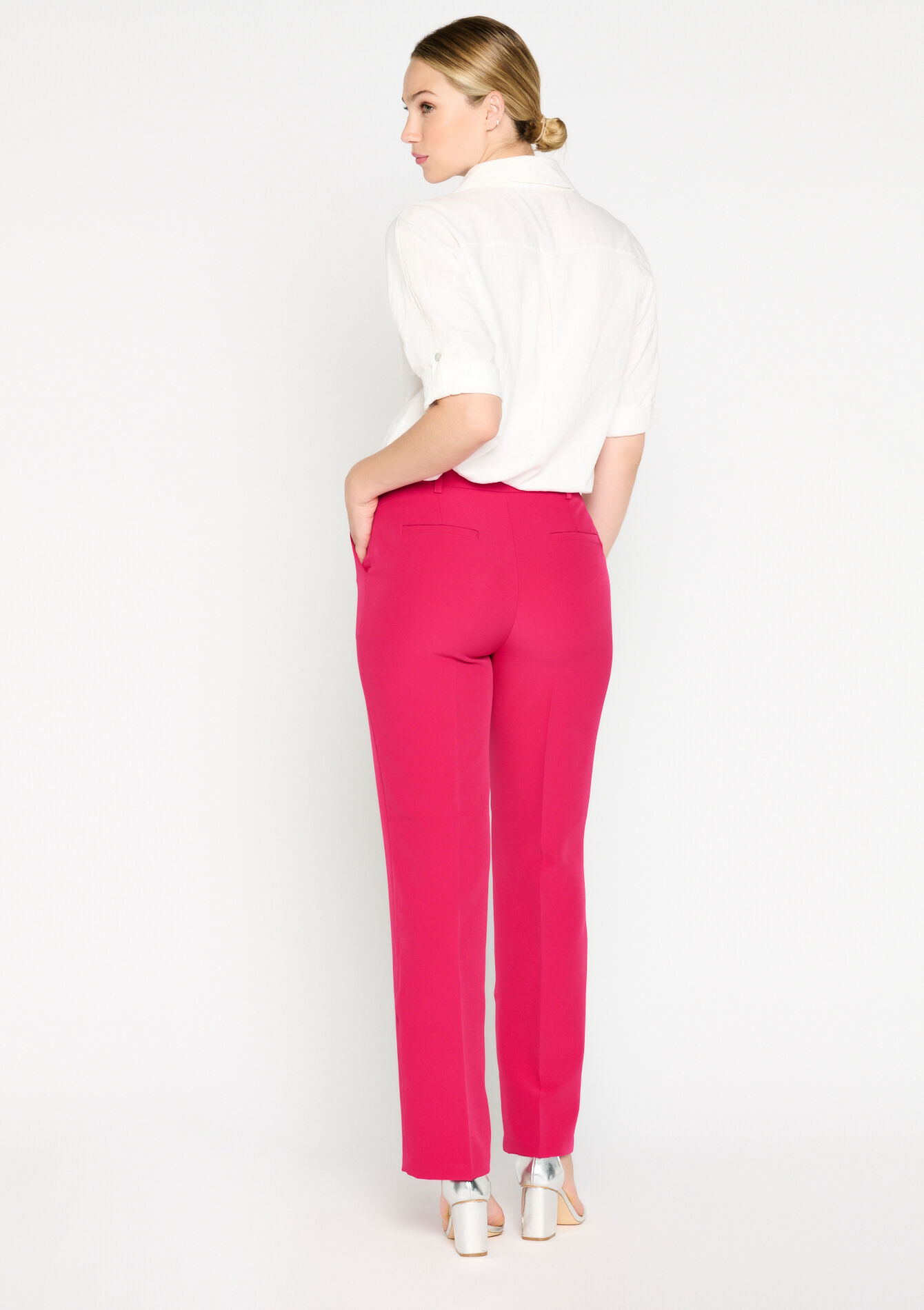 Suiting broek - FUCHSIA - 06100540_5626