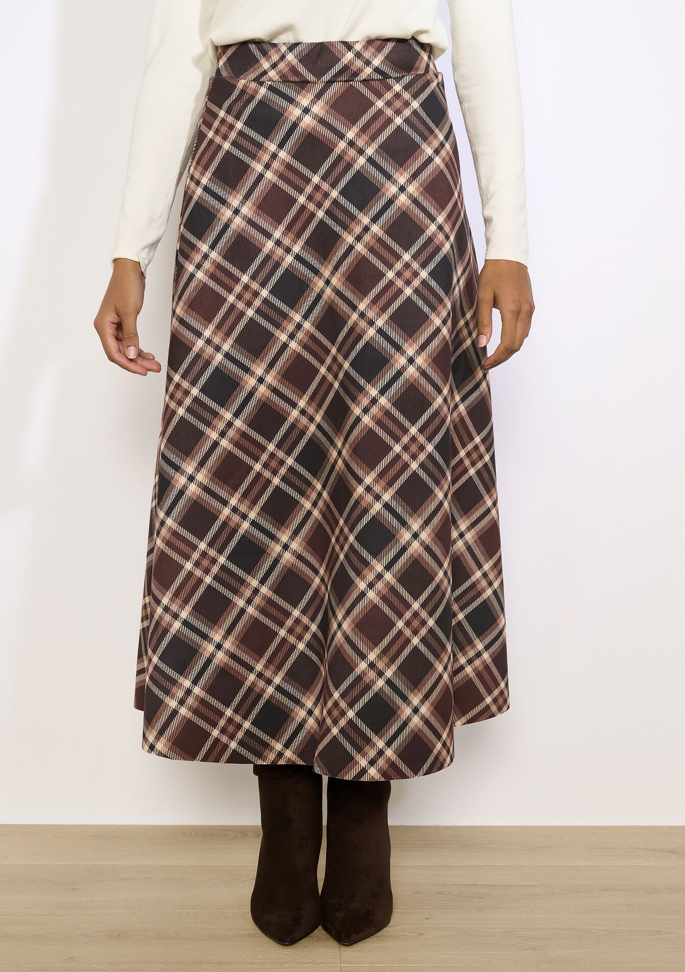 Suedine maxirok, Suedine maxirok - BLACK - 07101454_1119