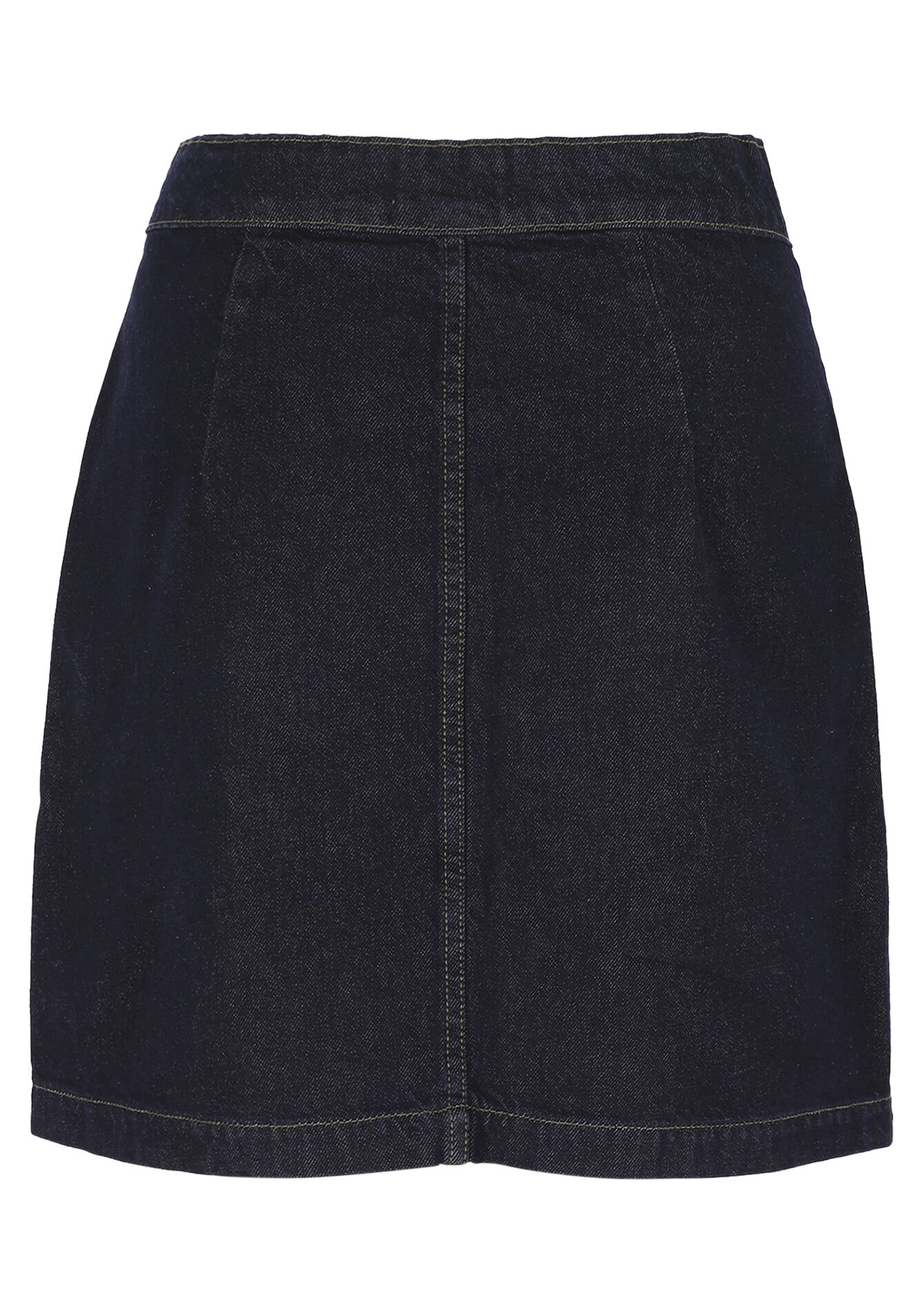 Jupe courte en denim - DARK BLUE - 07101483_0501