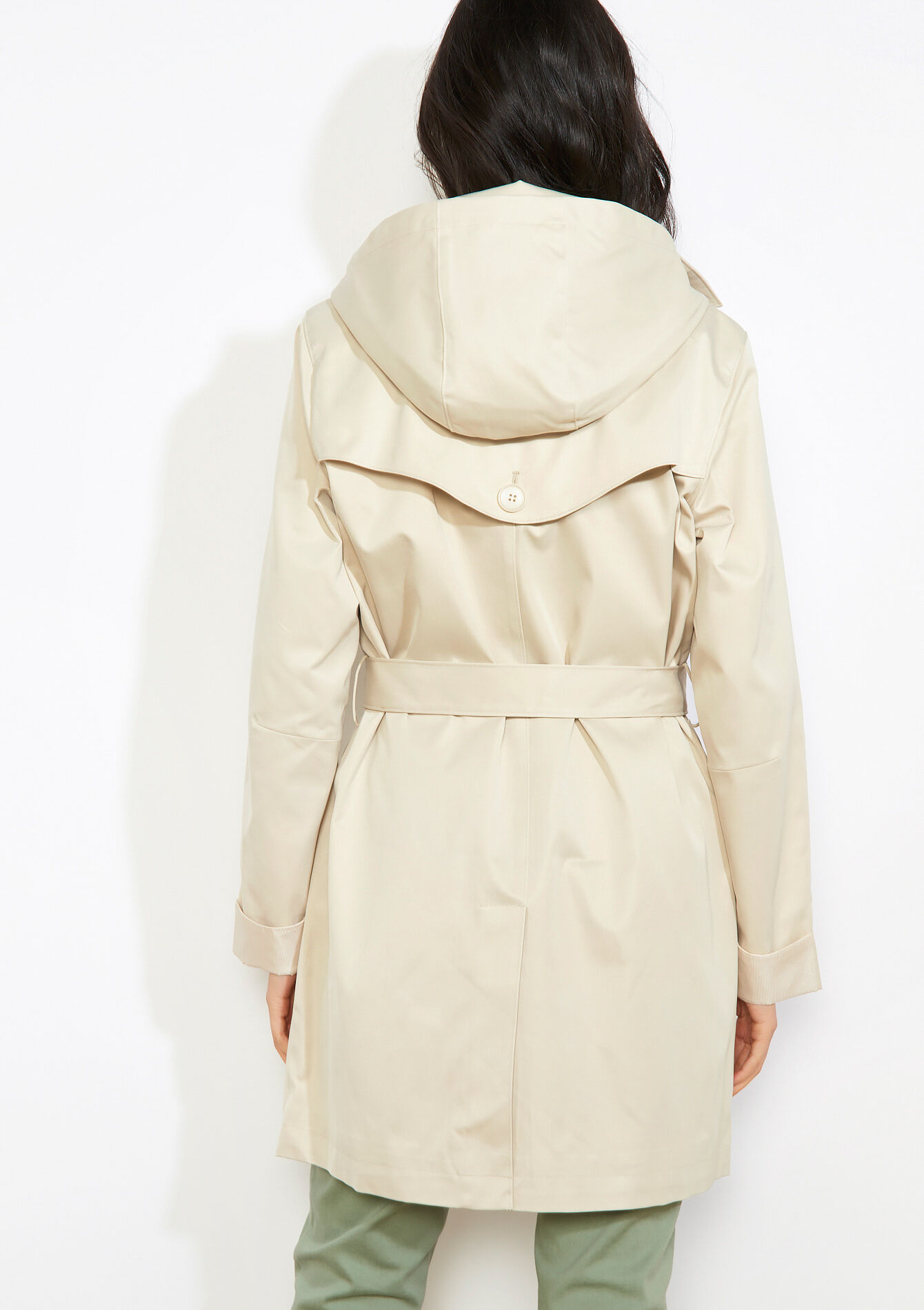 Trench à double boutonnage - VANILLA WHITE - 23000791_1013