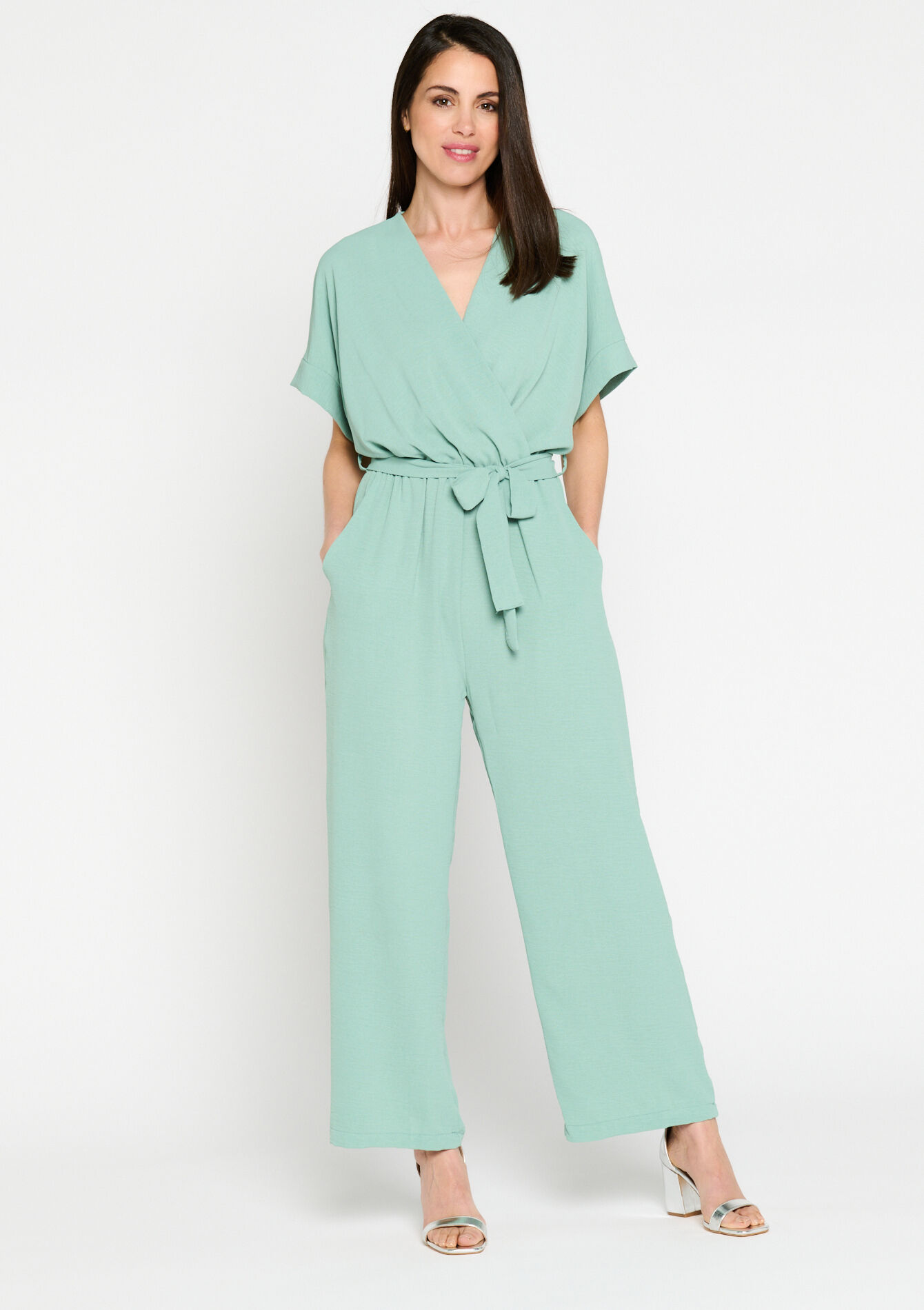 Jumpsuit - KHAKI MINT - 06004382_2542