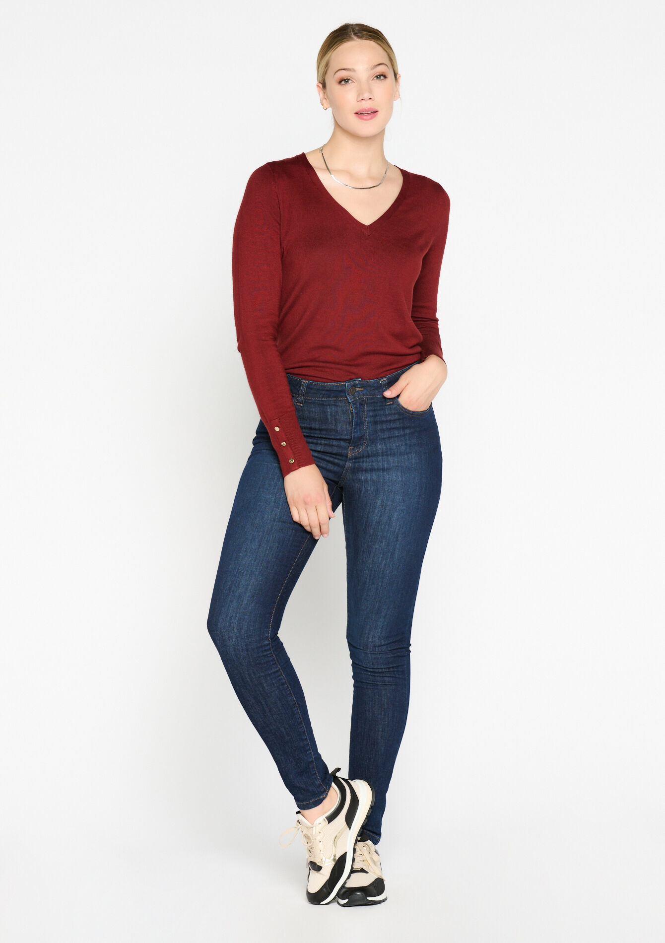 Skinny jeans, Skinny jeans - DARK BLUE - 22000453_0501