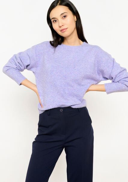 Basic pullover - LILAC BRIGHT - 04006434_2578