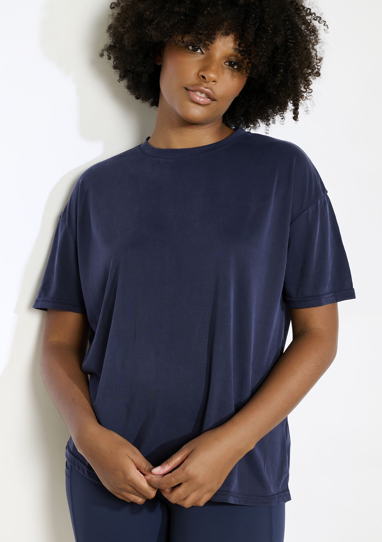 T-shirt ample de sport, T-shirt ample de sport - NAVY BASIC - 15100371_2723