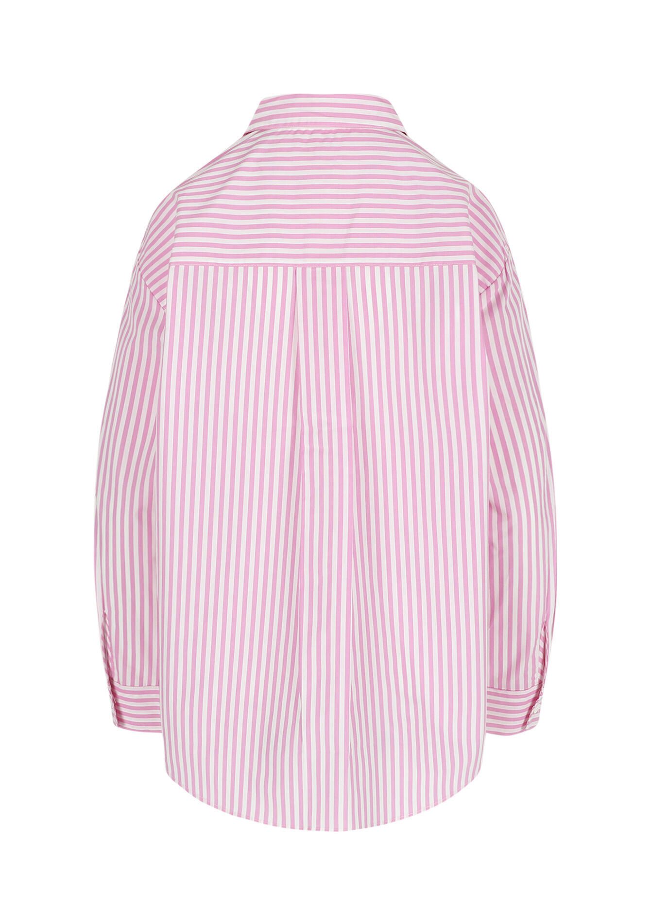 Oversized gestreept hemd - LIGHT PINK - 05702931_1303