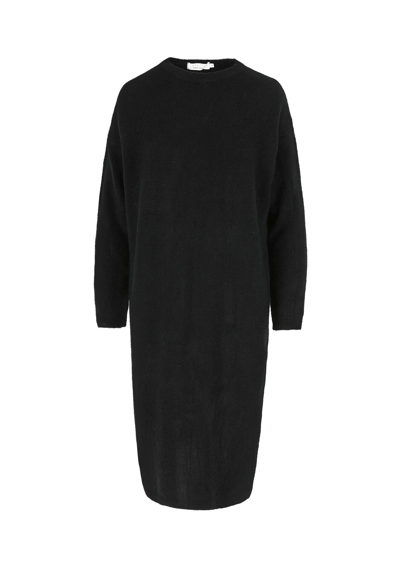 Rechte trui-jurk - BLACK - 08602251_1119