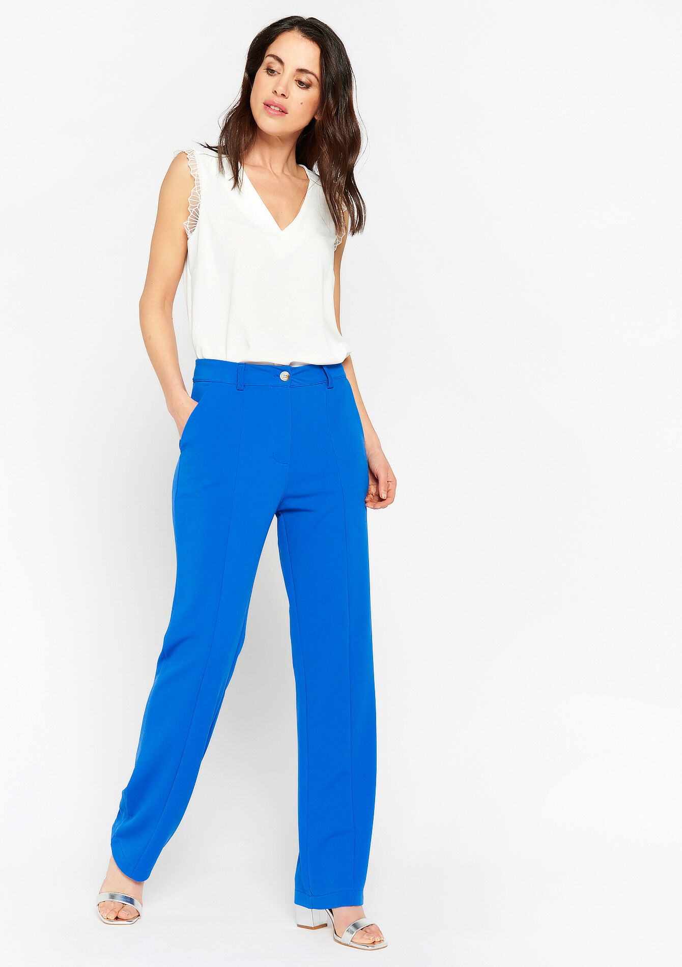 Suiting trousers, Suiting trousers - ELECTRIC BLUE - 1069781