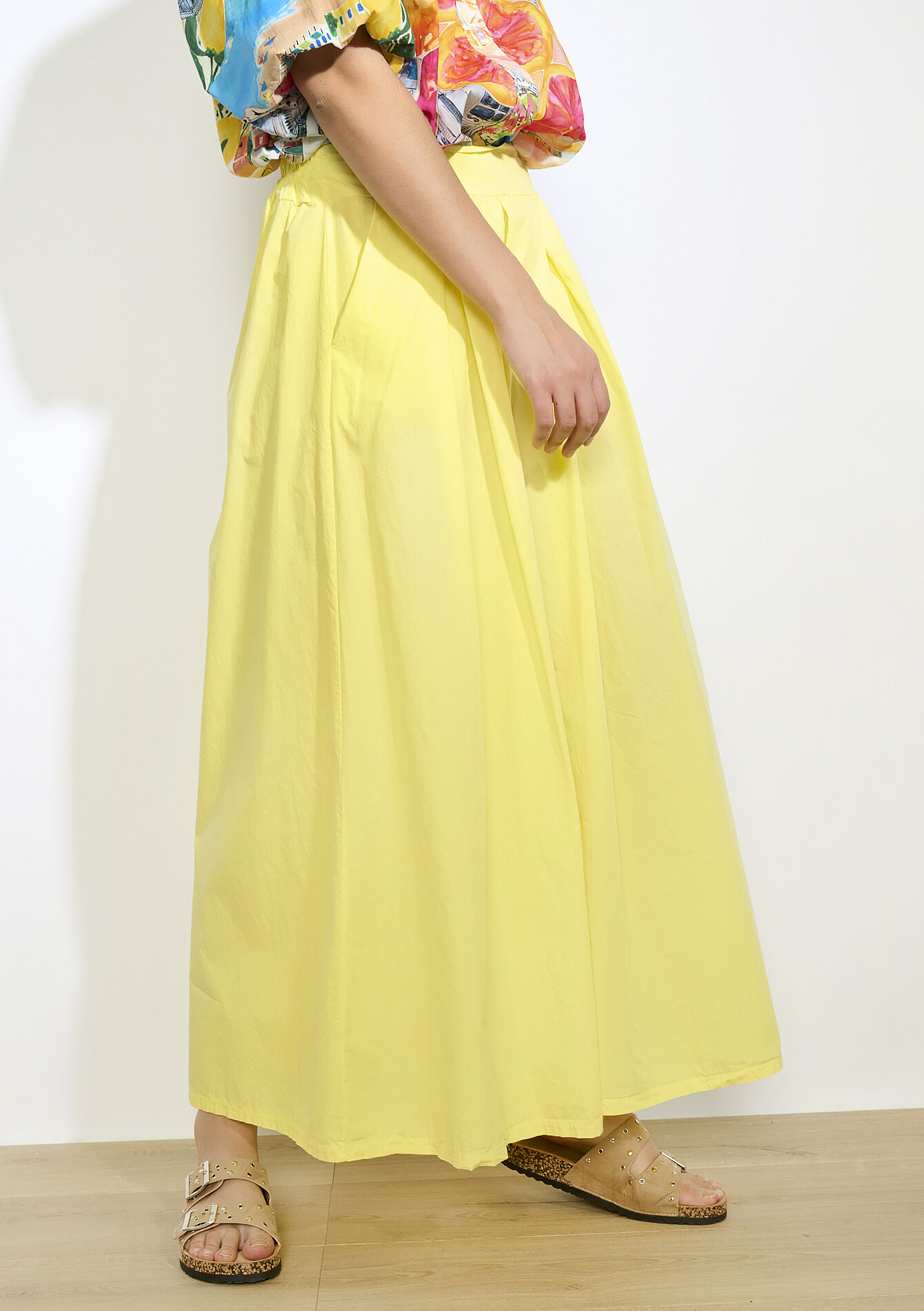 Flowing wide-leg trousers - YELLOW SUN - 06601004_5007