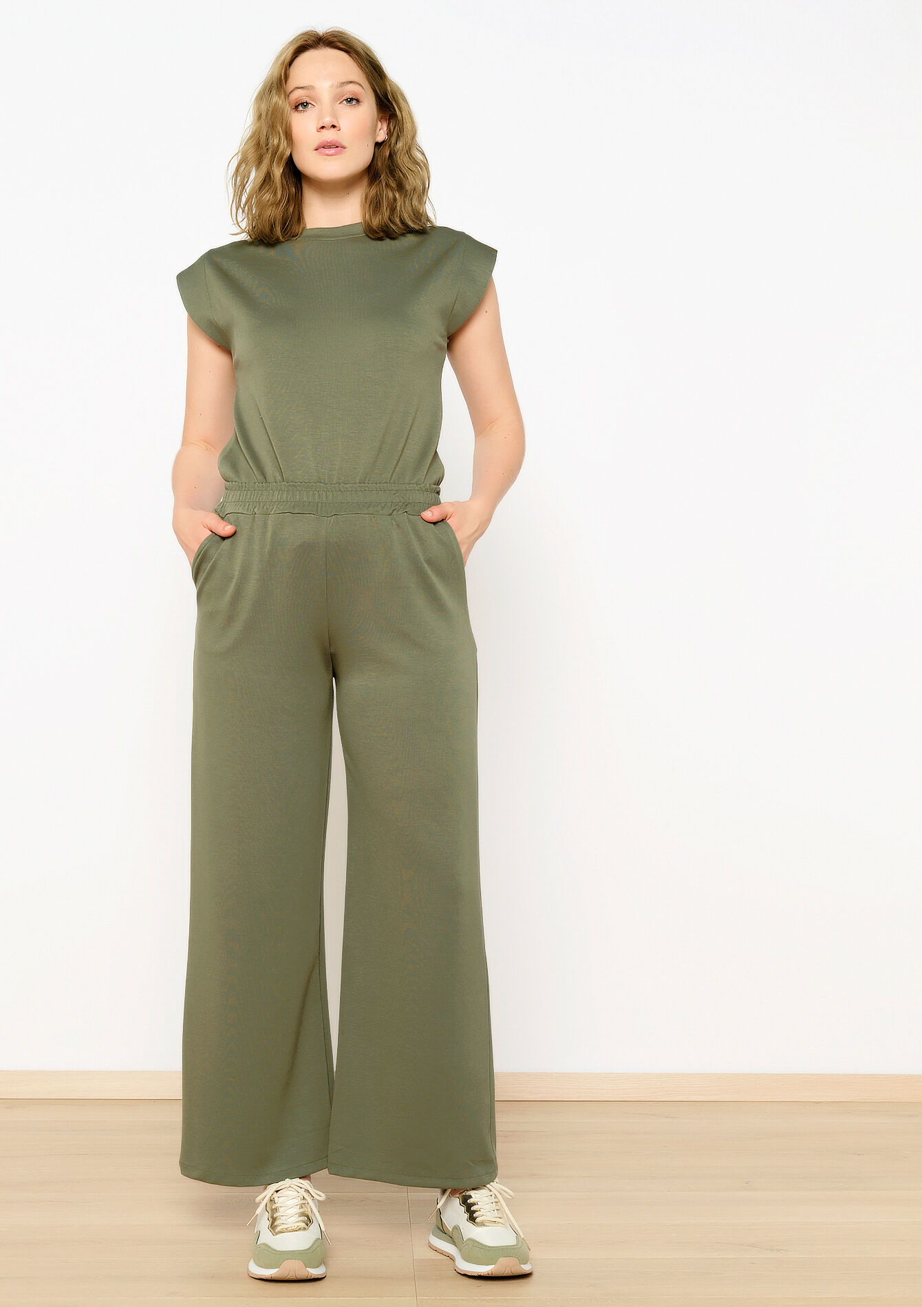 Jogging broek, Jogging broek - KHAKI MOSS - 06600843_1851