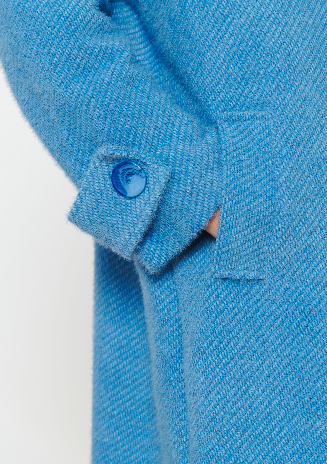 Zachte oversized jas, Zachte oversized jas - BLUE PASTEL - 23000632_3003