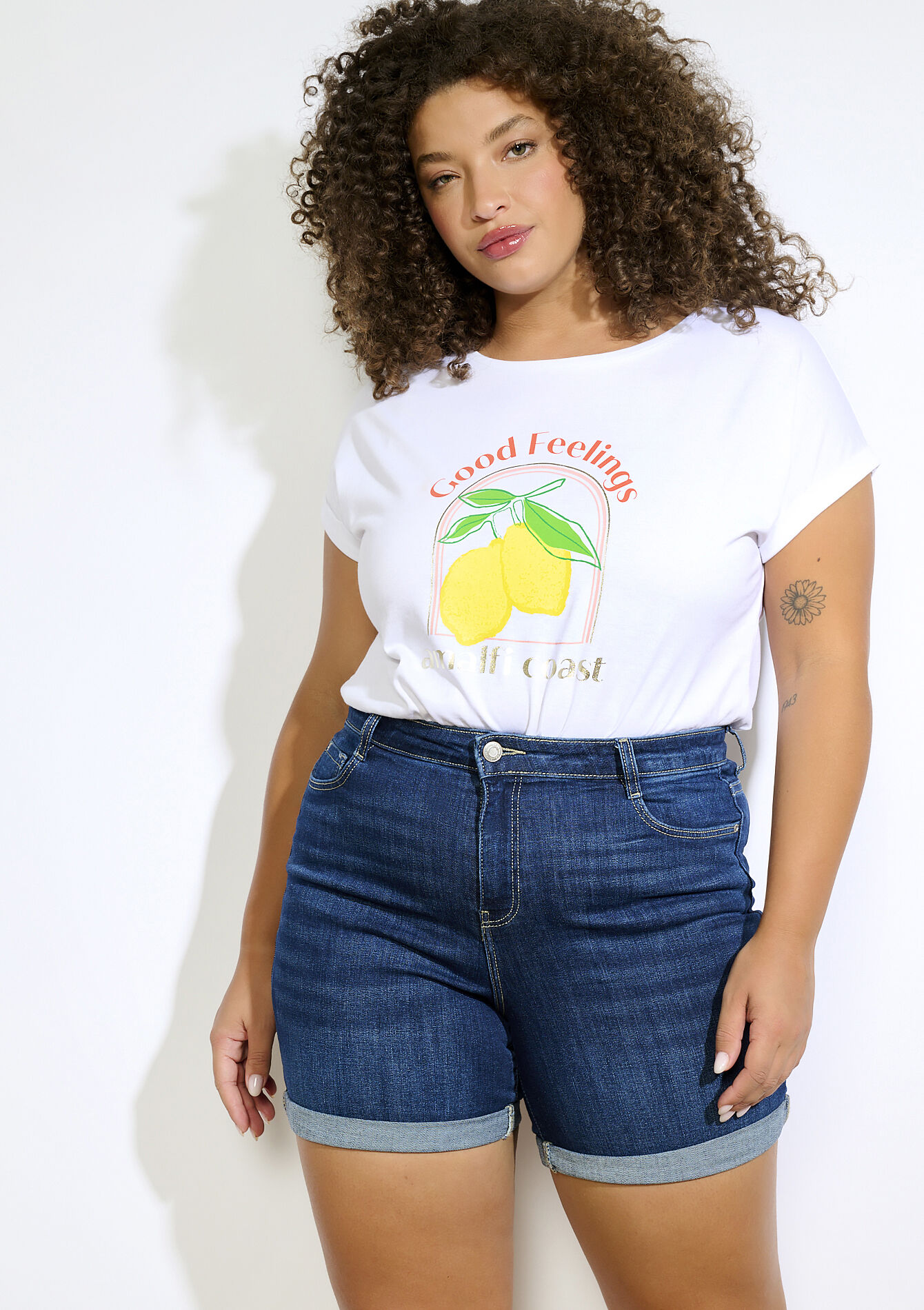 T-shirt with artwork, T-shirt with artwork - OFFWHITE - 02301643