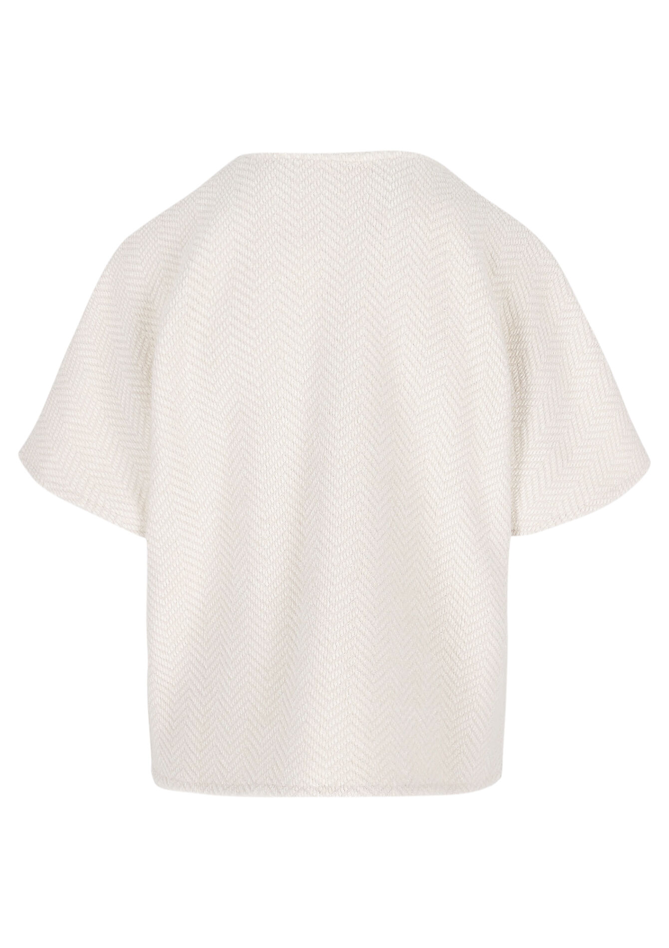 buttoned textured vest, buttoned textured vest - VANILLA WHITE - 09101092_1013