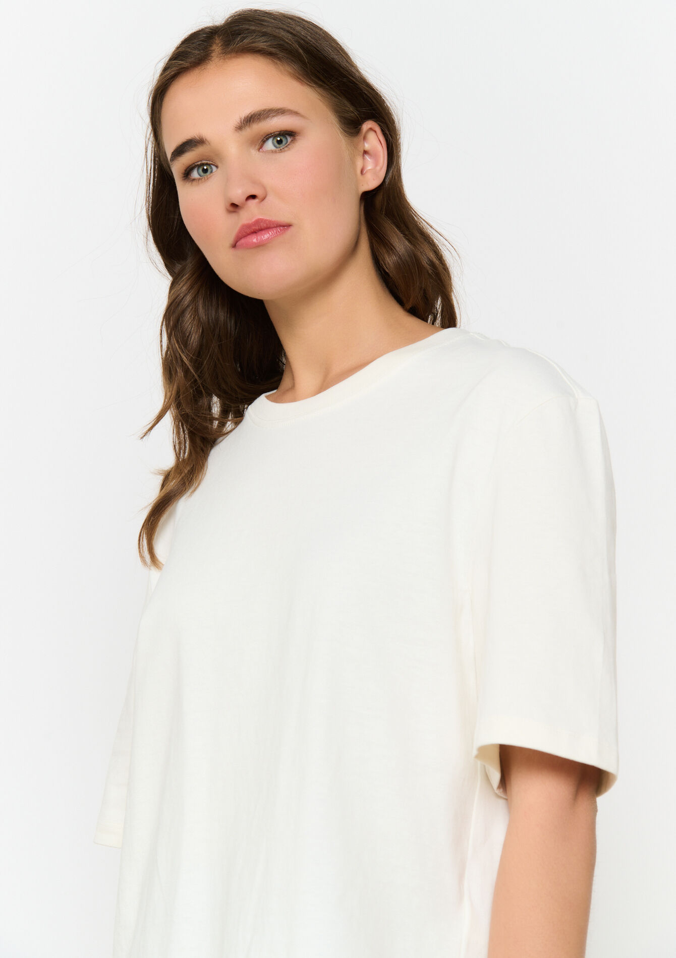 Jersey t-shirt - VANILLA WHITE - 02301709_1013