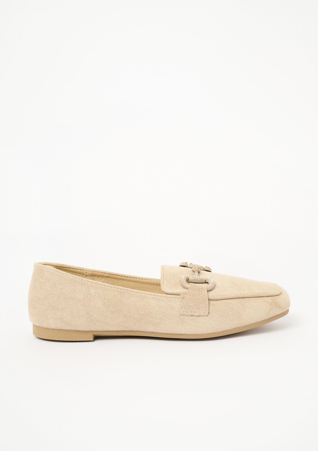 Suede loafers, Suede loafers - LT BEIGE - 13000741_2527