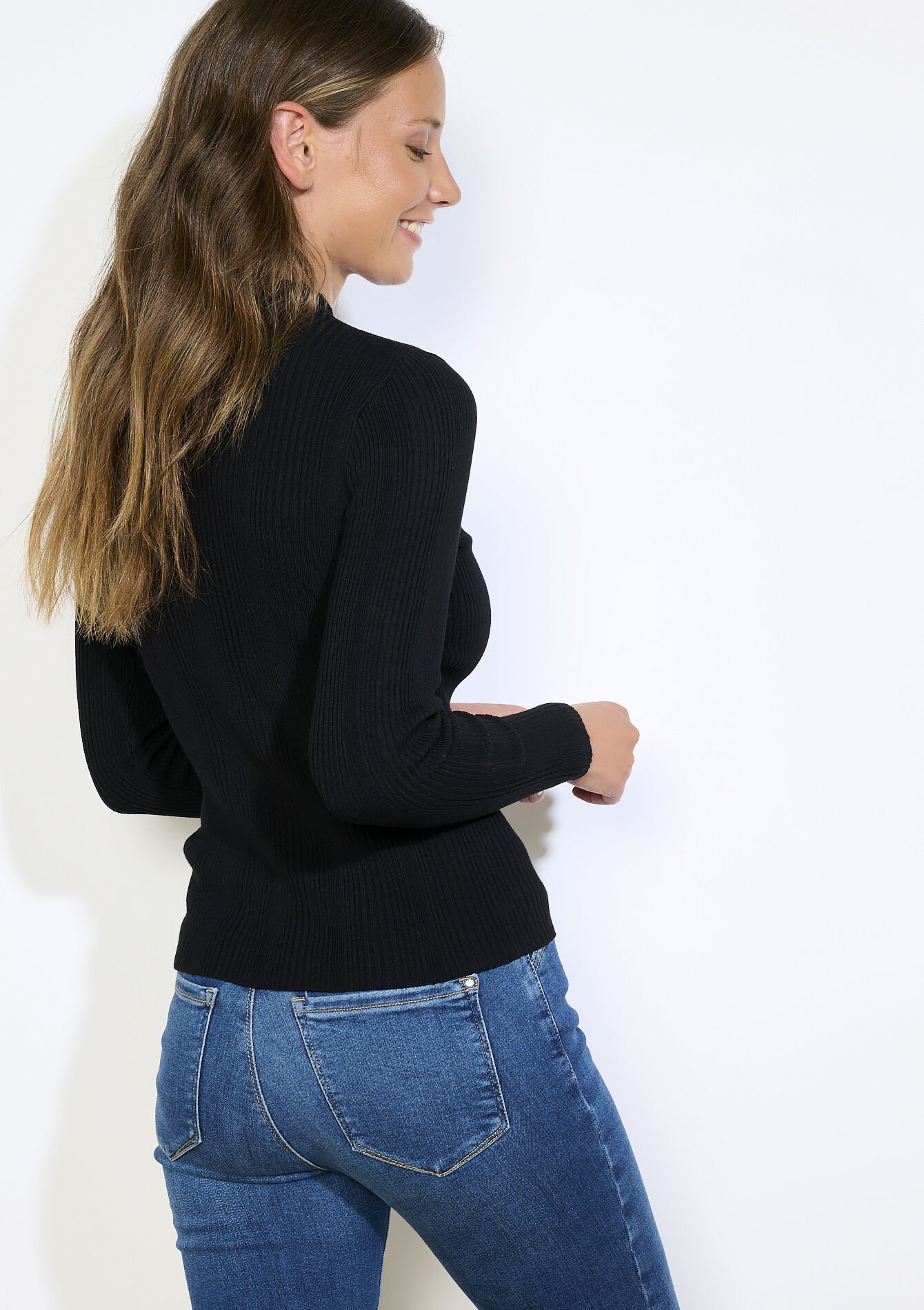 Geribde coltrui, Geribde coltrui - BLACK - 04006906_1119