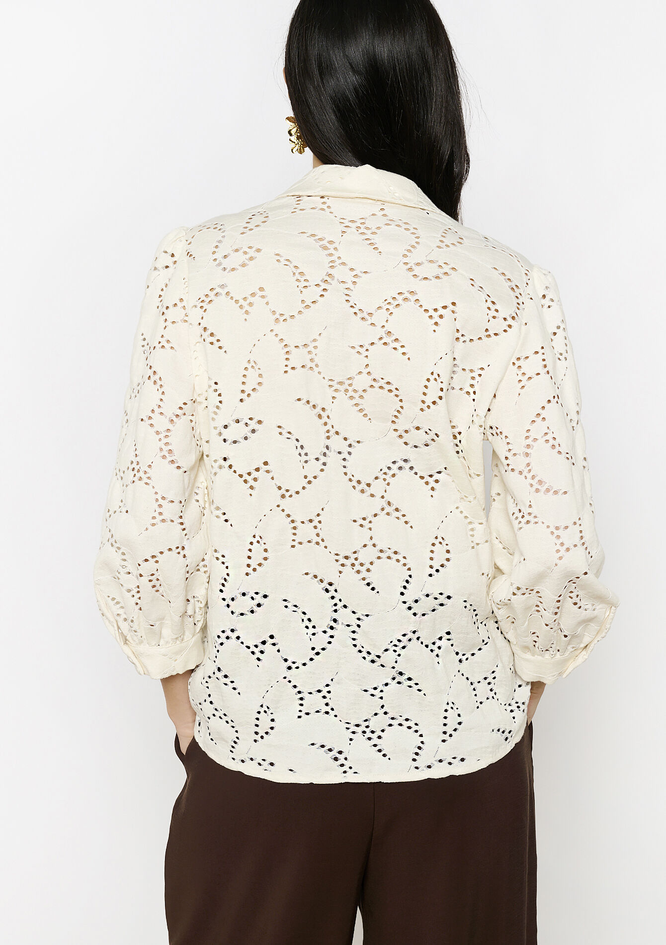 Chemise en dentelle - VANILLA WHITE - 05702765_1013