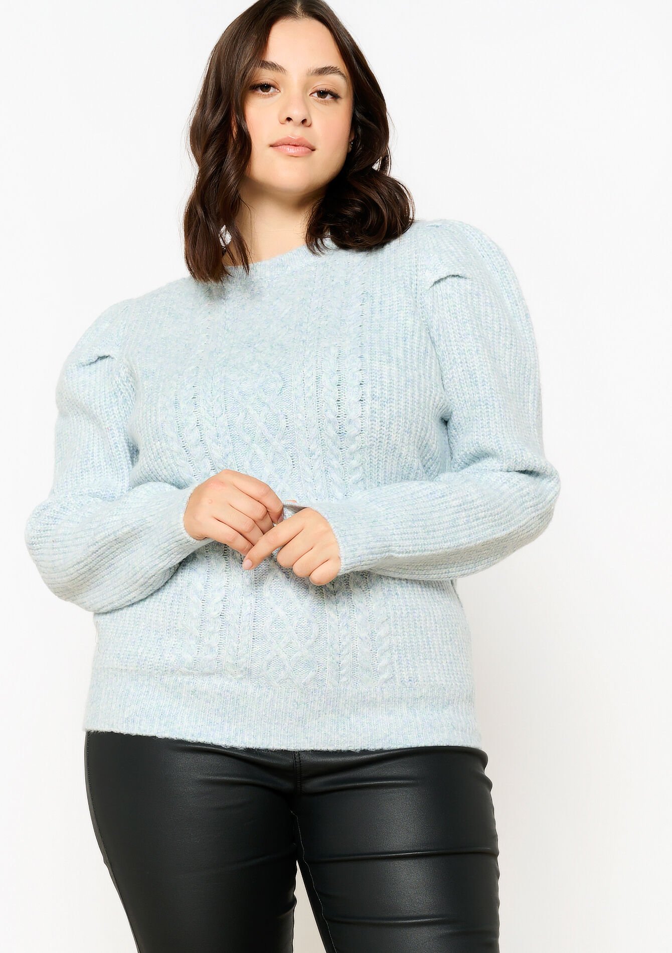 Kabelgebreide trui, Kabelgebreide trui, , hi-res