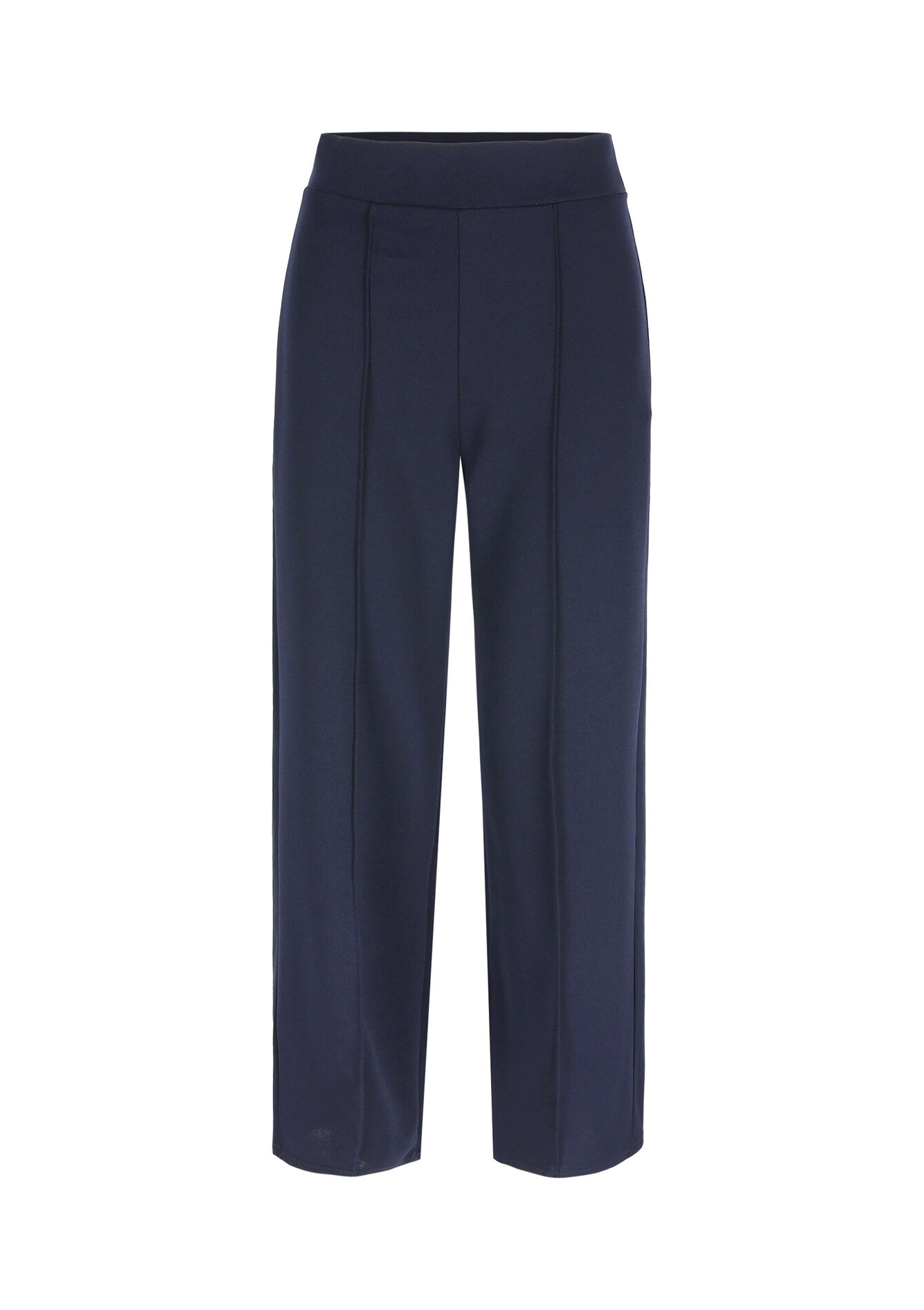 Pantalon évasé, Pantalon évasé - NAVY BASIC - 06600883_2723