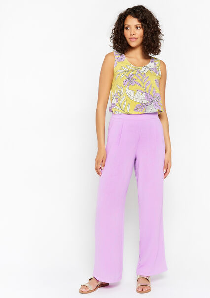 Dressed trousers - LILAC BRIGHT - 06600591_2578