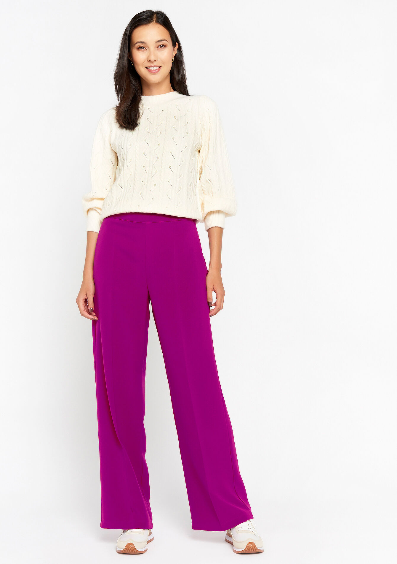 Pantalon évasé - VIOLINE - 06100562_2576