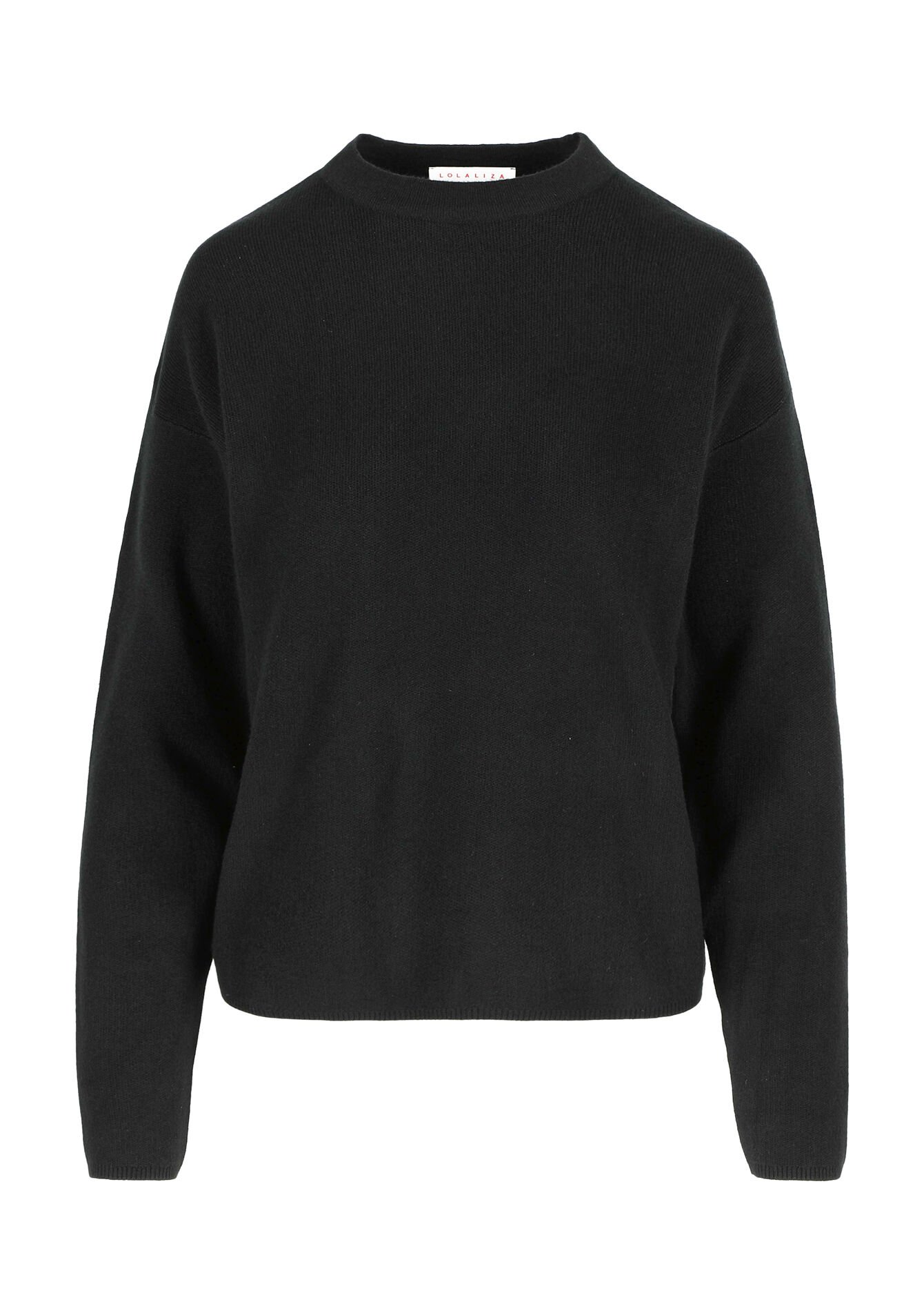 Pullover with round neck, Pullover with round neck - BLACK BEAUTY - 04006513_2600