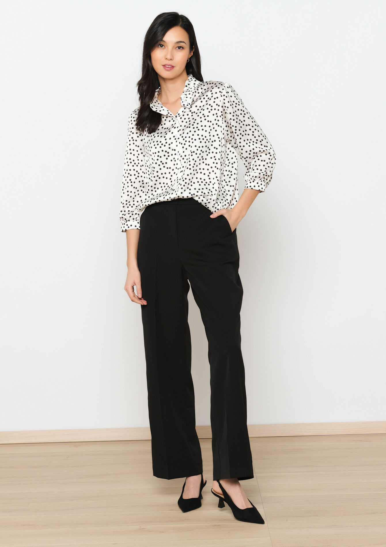 Hemd met polkadots - OFFWHITE - 05702422_1001