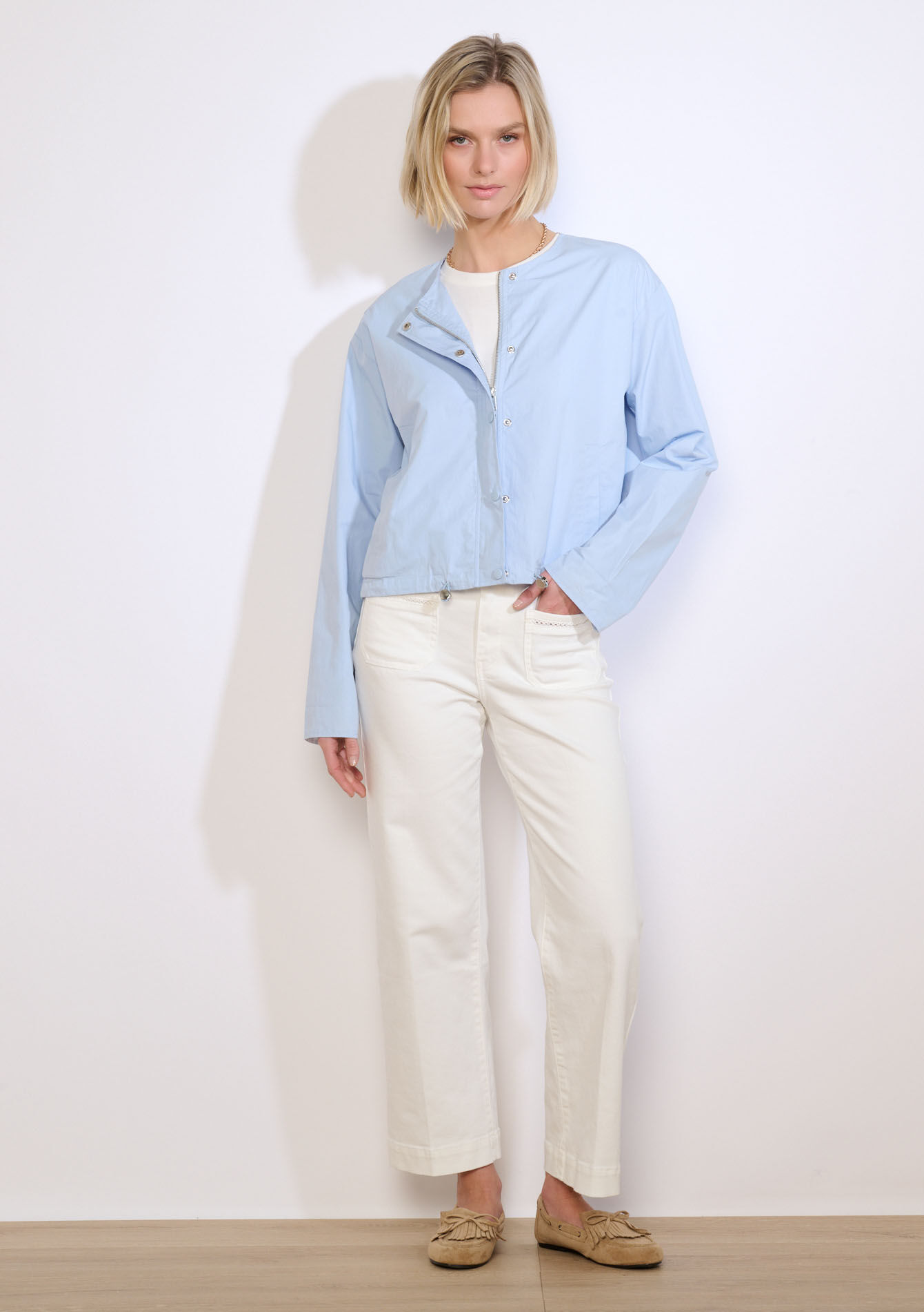 zip-up jacket - BLUE PASTEL - 09001492_3003