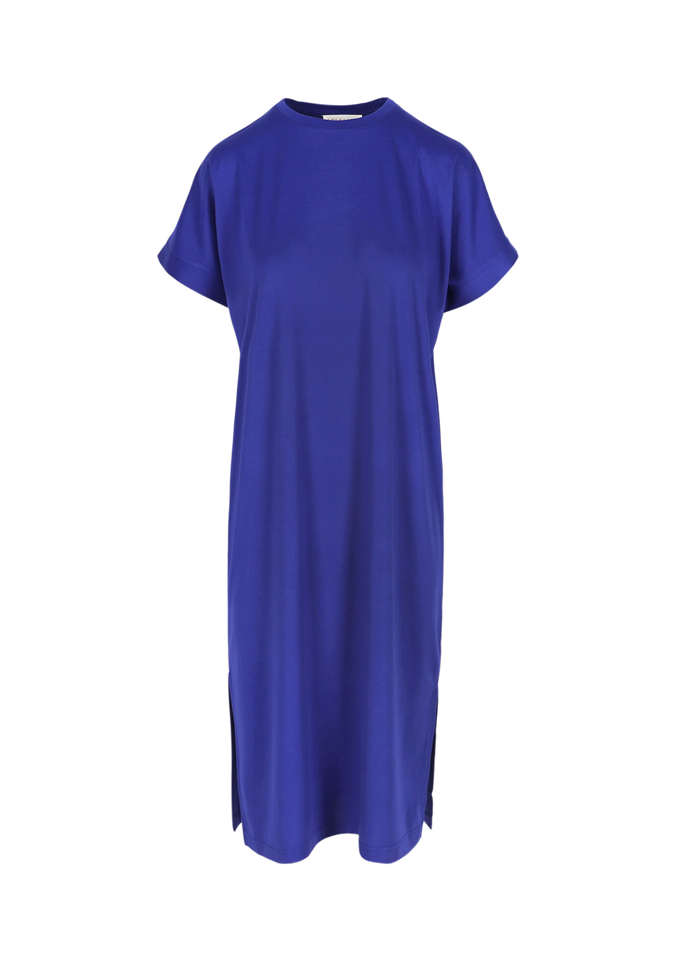 Solid midi dress, Solid midi dress - ELECTRIC BLUE - 08103950