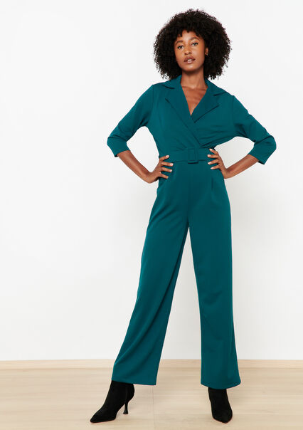 Jumpsuit with collar - BLUE DUCK - 06004468_2922