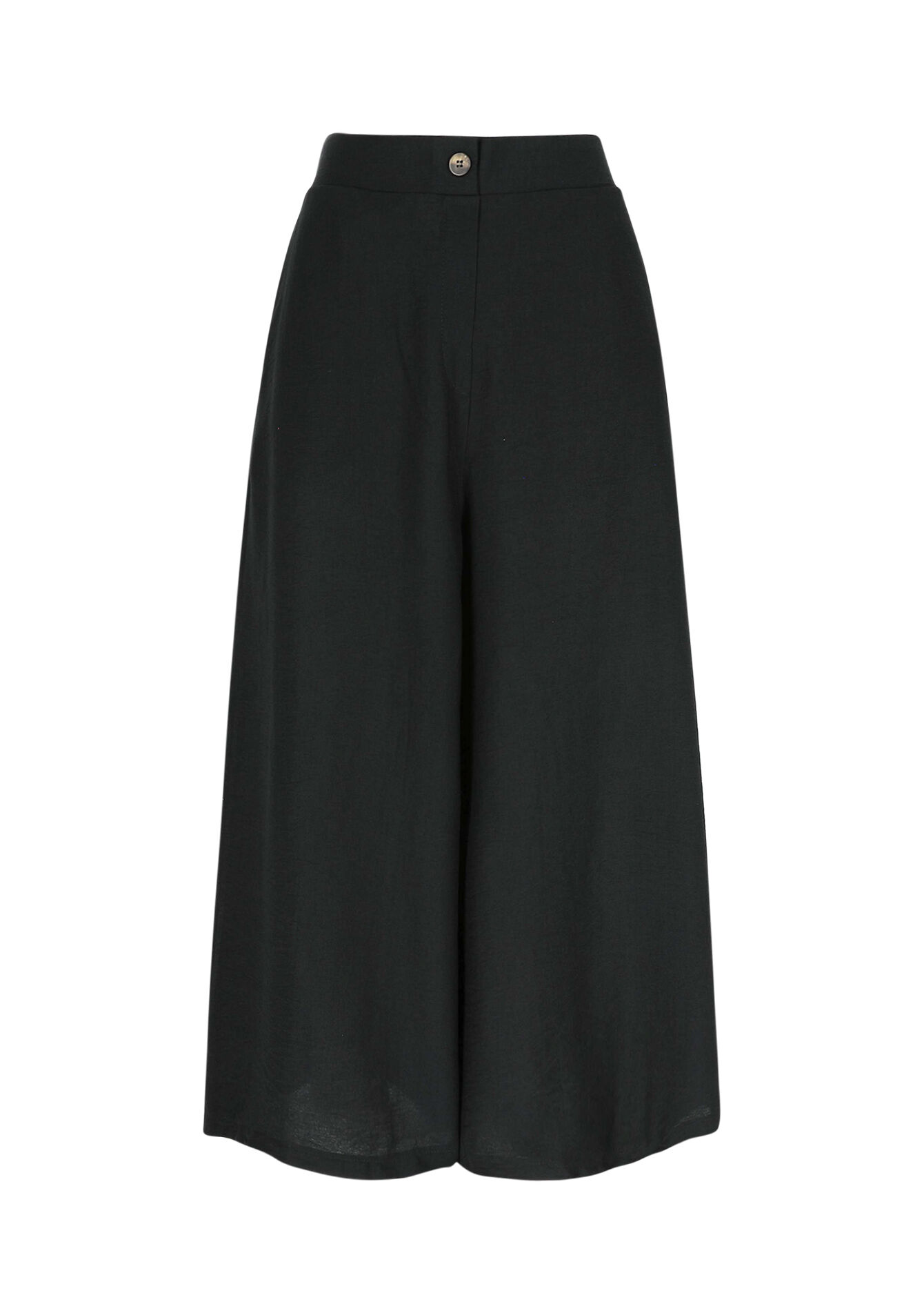 Wijde en luchtige broek, Wijde en luchtige broek - BLACK - 06600986_1119