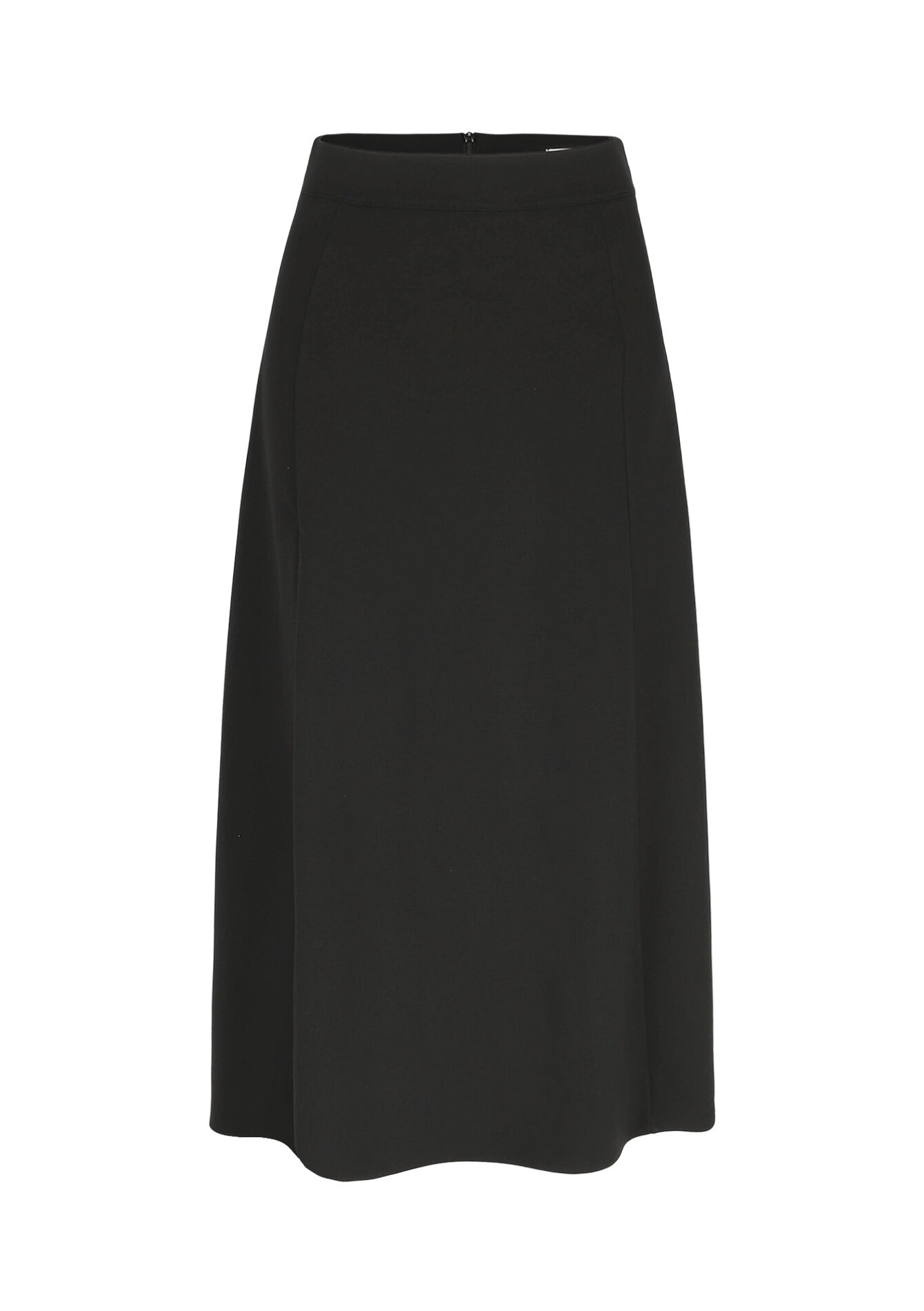 Jupe midi fluide - BLACK - 07101490